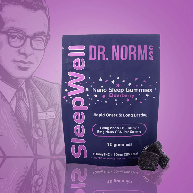 SleepWell Elderberry 2:1 CBN Gummies 100mg