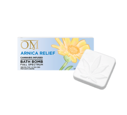 Arnica Relief Bath Bomb 100mg - OM -  - $18 - Topicals