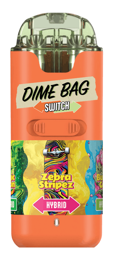 Magic Melon x Bubba Gum - SWITCH - Disposable - Dime Bag - One Gram - $29.99 - Disposable Vape (All-In-One, Battery Built-In)