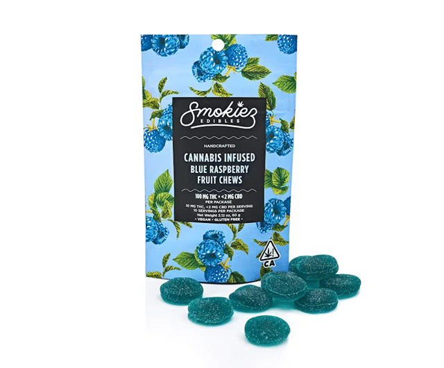 SWEET Blue Raspberry - 100mg Fruit Chews