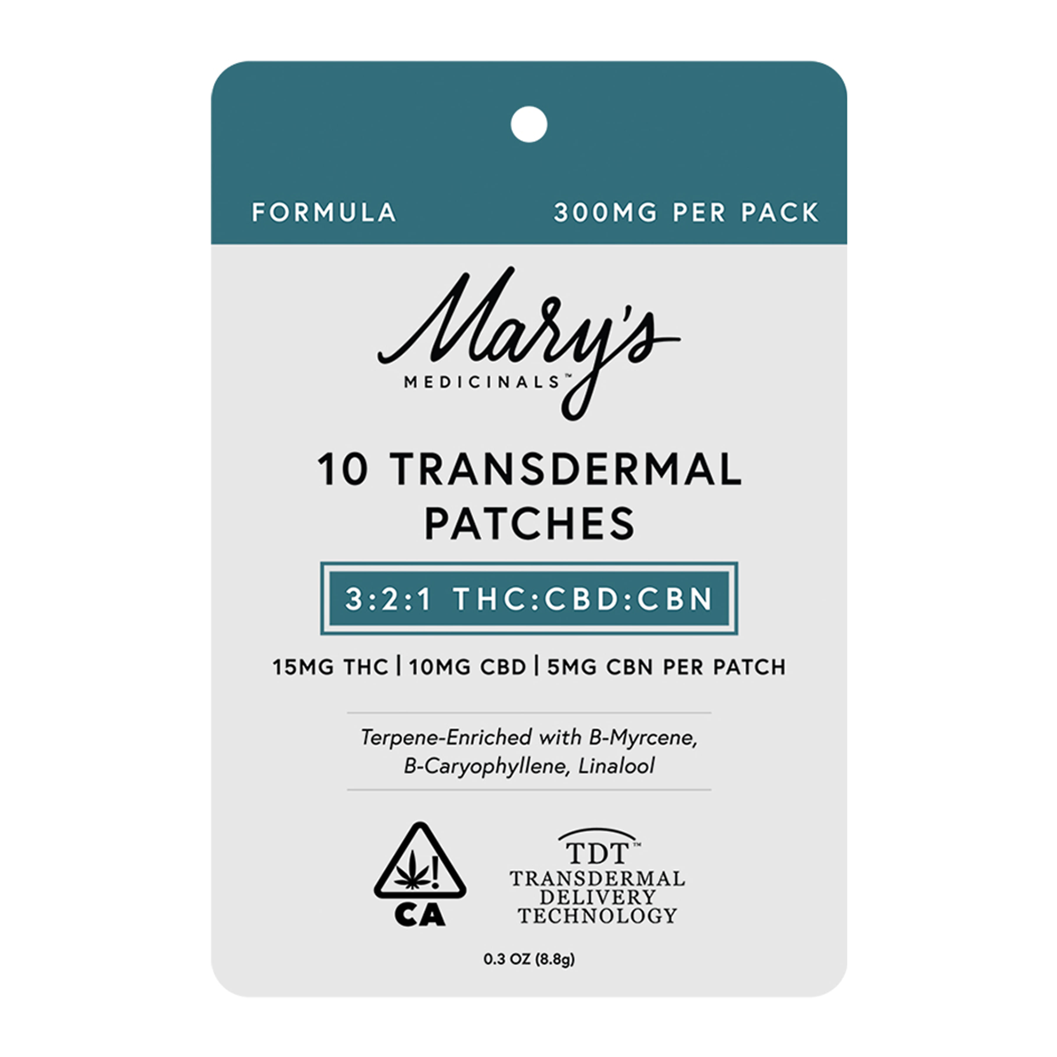 Formula Patches - 10ct - 300mg *SPECIAL PRICING* - Mary's Medicinals - Formula Patches - 10ct - $39.99 - Topicals