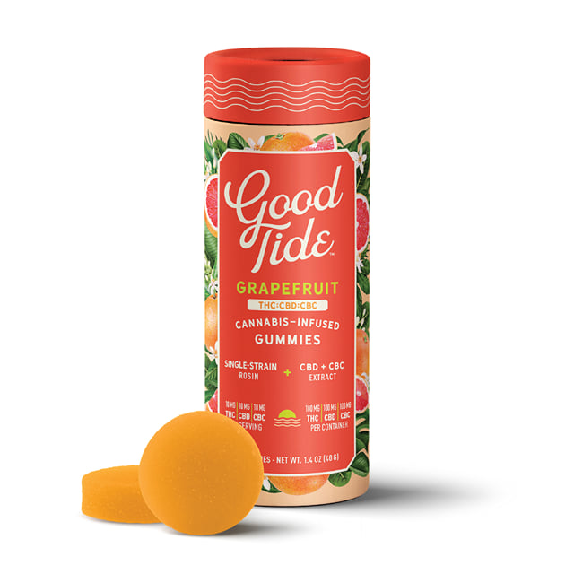 Grapefruit CBC Solventless Gummies