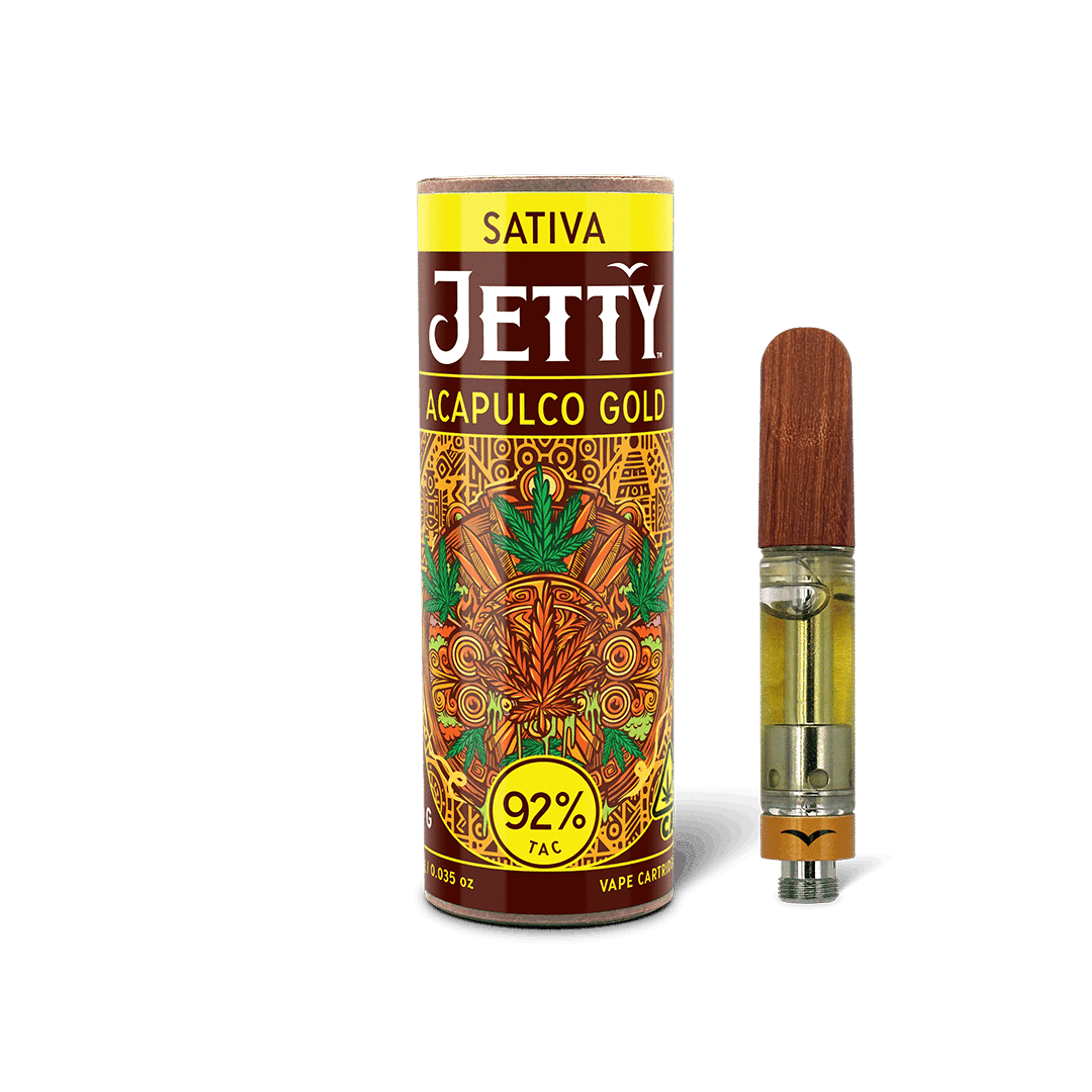 Acapulco Gold - Cart - Jetty Extracts - One Gram - $39.99 - Vape Cartridges (Universal 510 Battery Required)