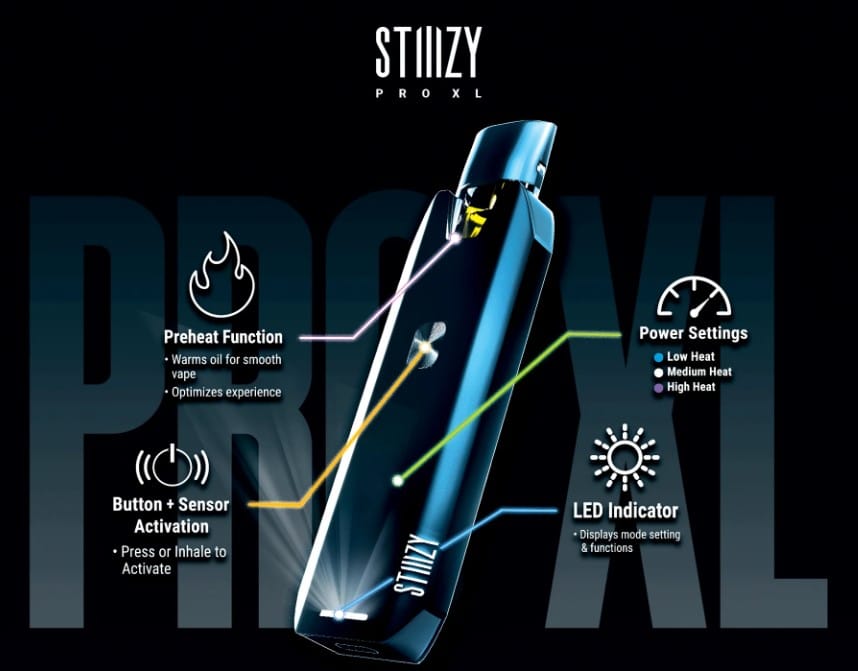 STIIIZY - Pro XL Battery Black - Stiiizy - STIIIZY - Pro XL Battery Black - $25 - Accessory