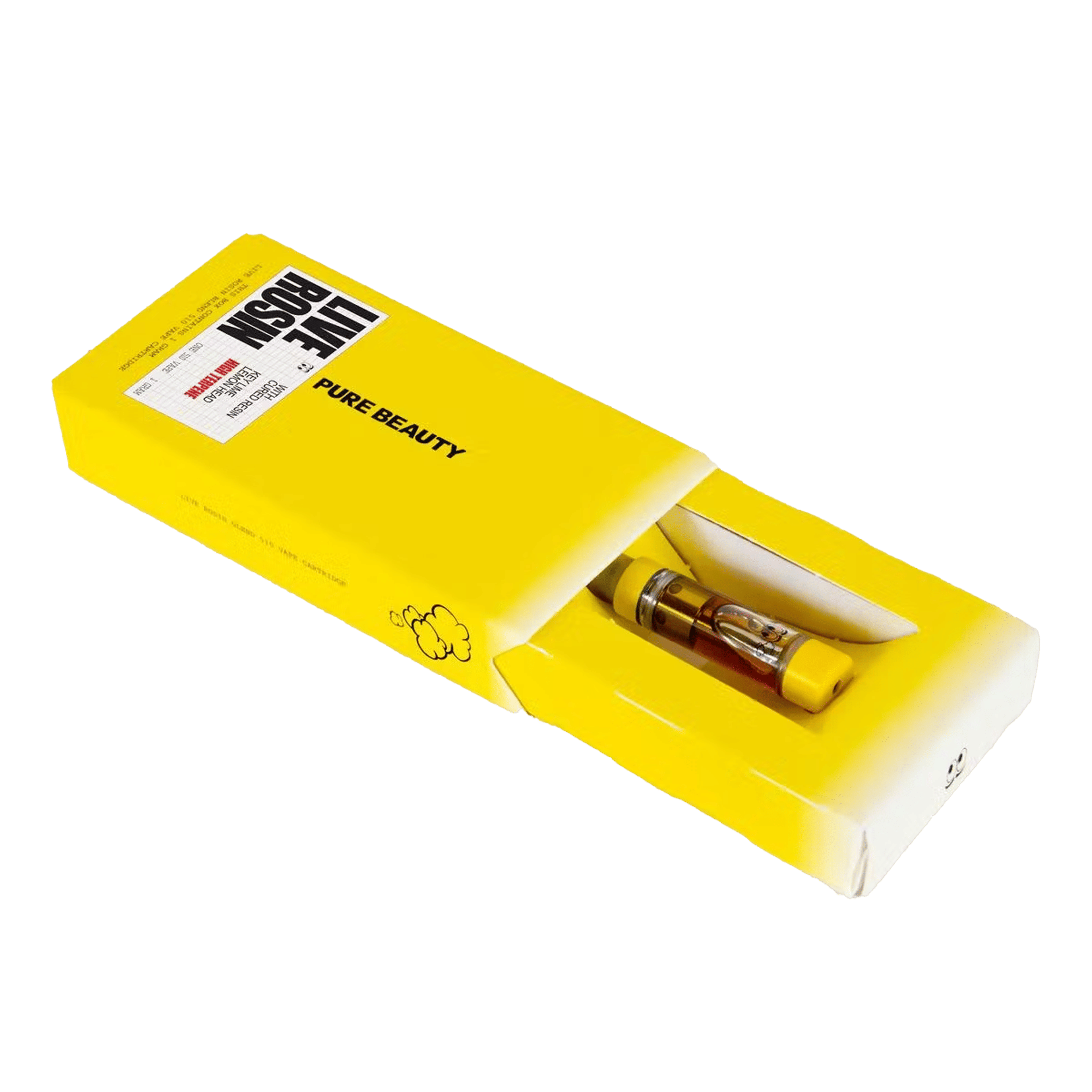 Key Lime Lemon Head - Live Rosin - High Terpene Cart - Pure Beauty - One Gram - $34.99 - Vape Cartridges (Universal 510 Battery Required)