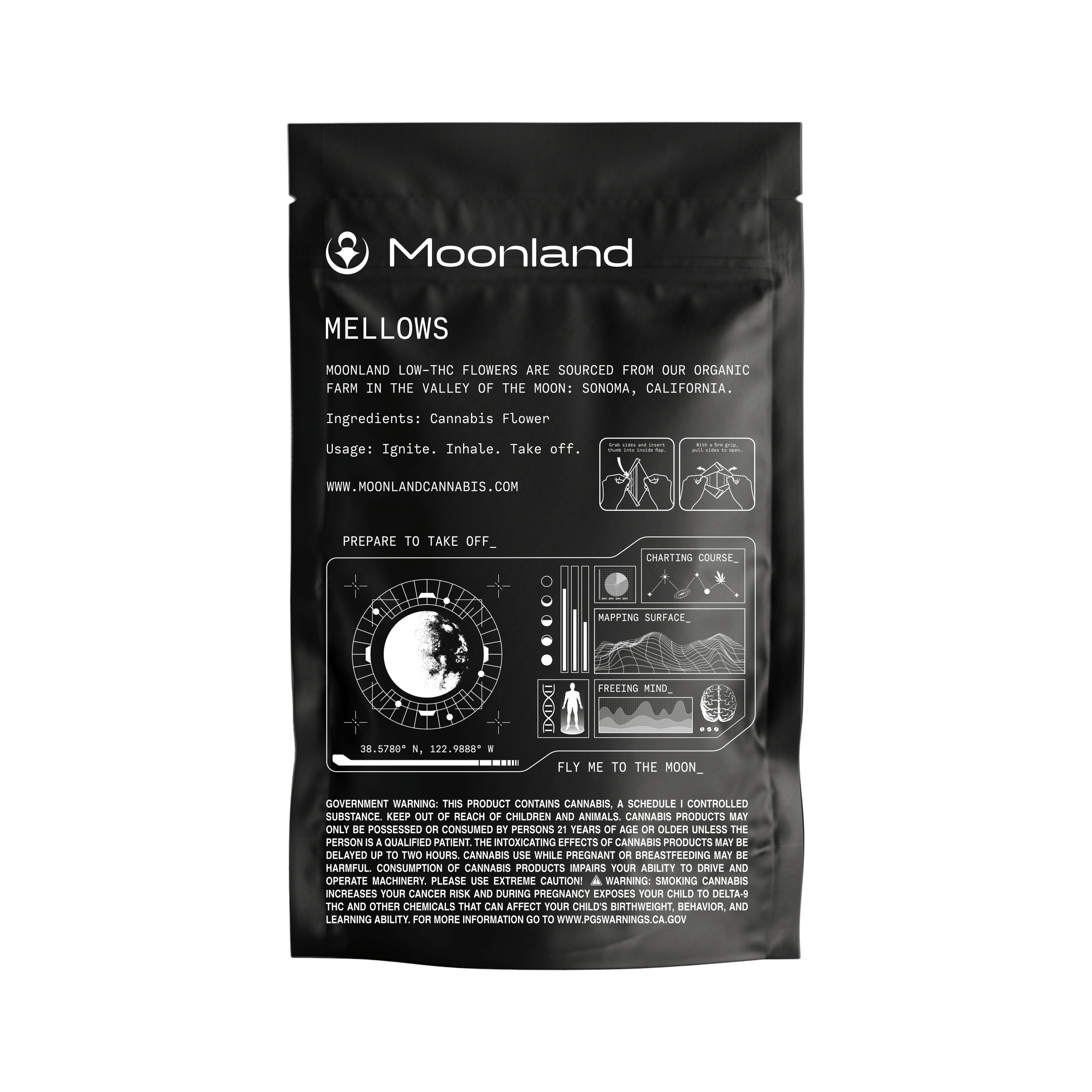 Gush Mintz | Moonland Mellows Pre-Roll Pack - 7g - Moonland Cannabis - - $15 - Pre-Rolls