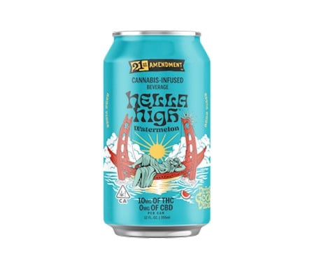 21ST AMENDMENT HELLA HIGH WATERMELON | 10 MG | MANZANITA NATURALS