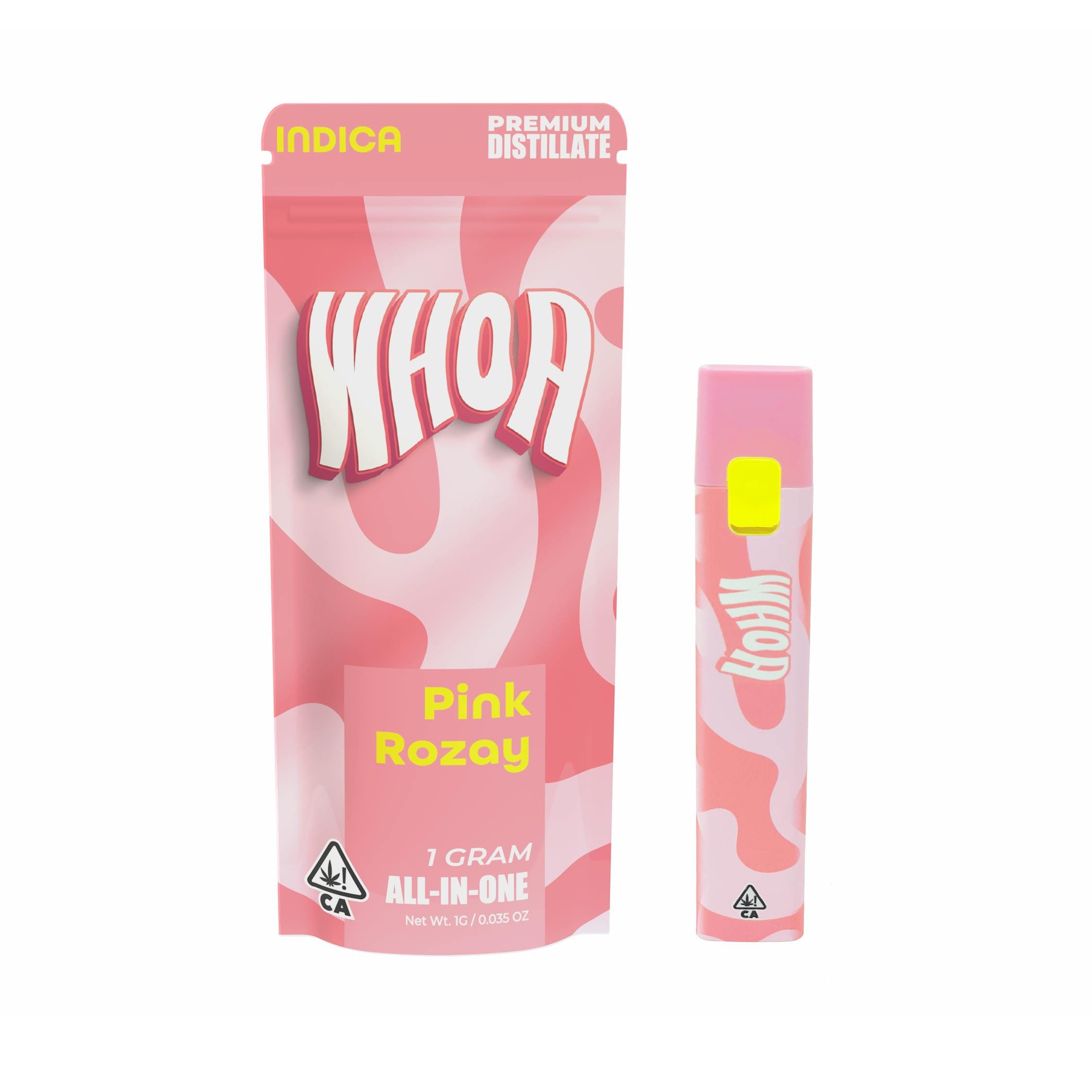Pink Rozay AIO Vape 1G - WHOA -  - $14.40 - Vapes