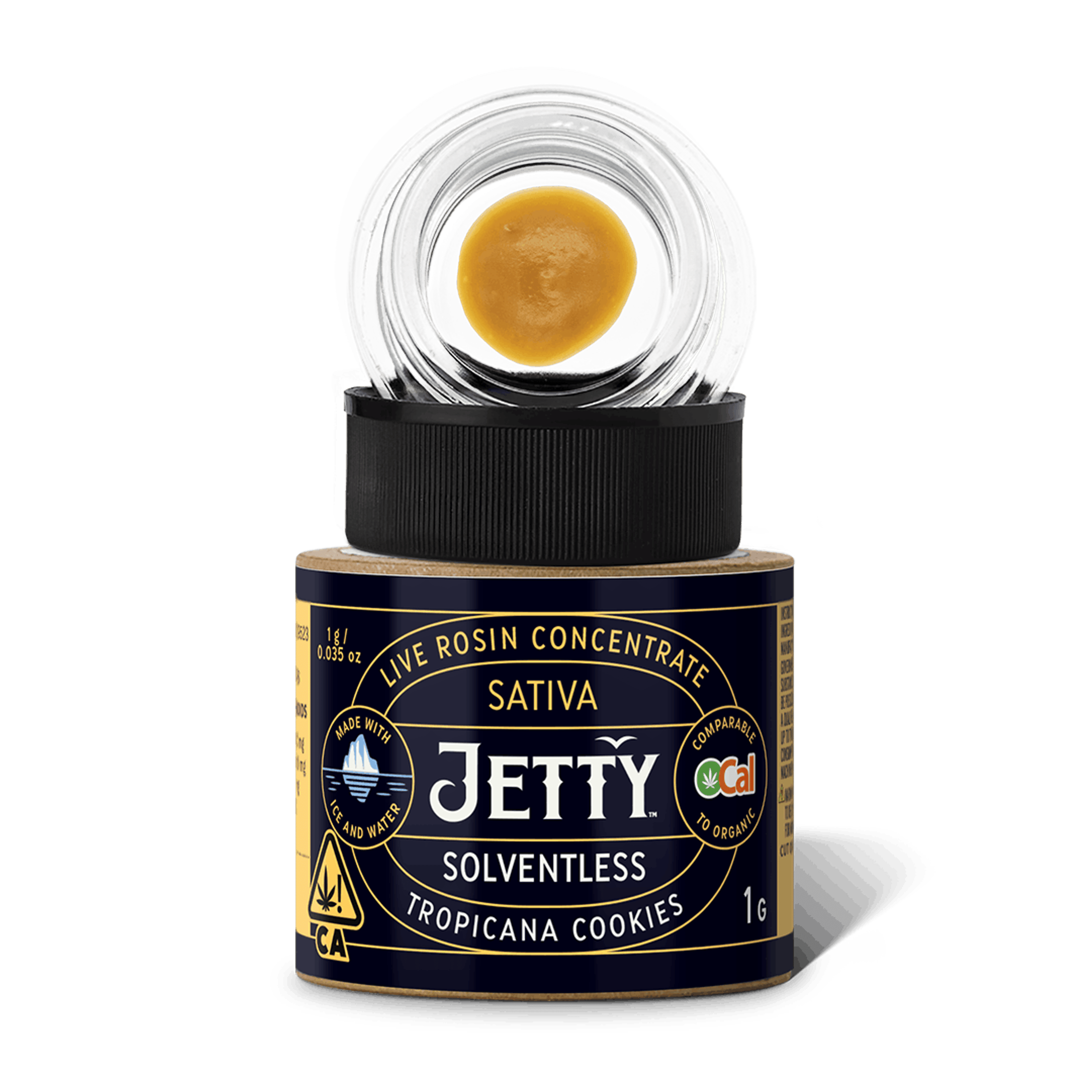 Tropicana Cookies - OCal Live Rosin 1G - Jetty Extracts - Tropicana Cookies Live Rosin (S) - $38 - Concentrates