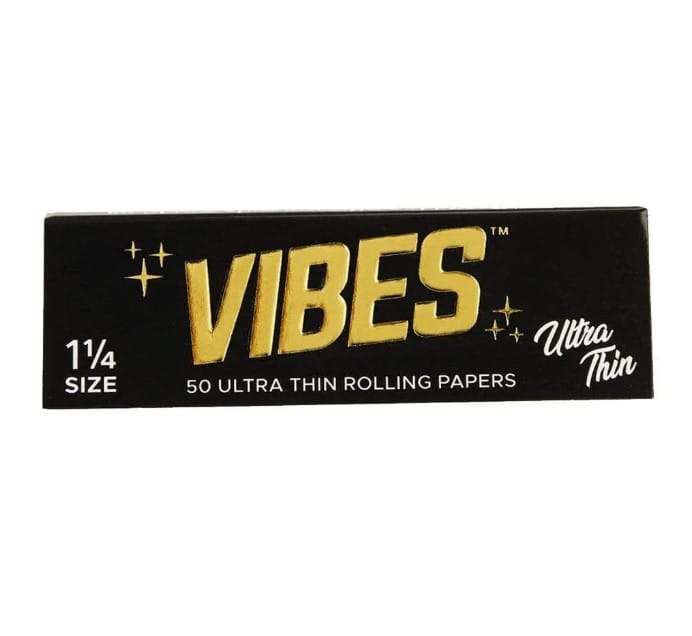 Vibes 1¼ Ultra Thin Rolling Papers Papers  - 50 Sheets -  - $3.99 - Accessories