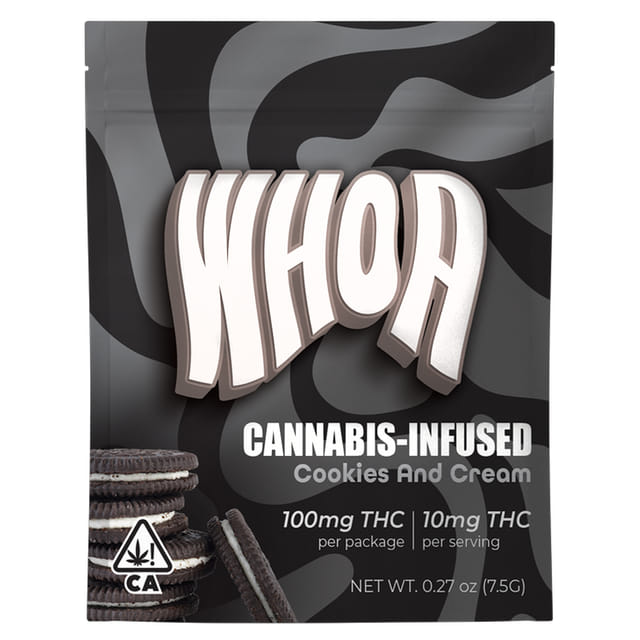 WHOA Edibles: Cookies & Cream Bite