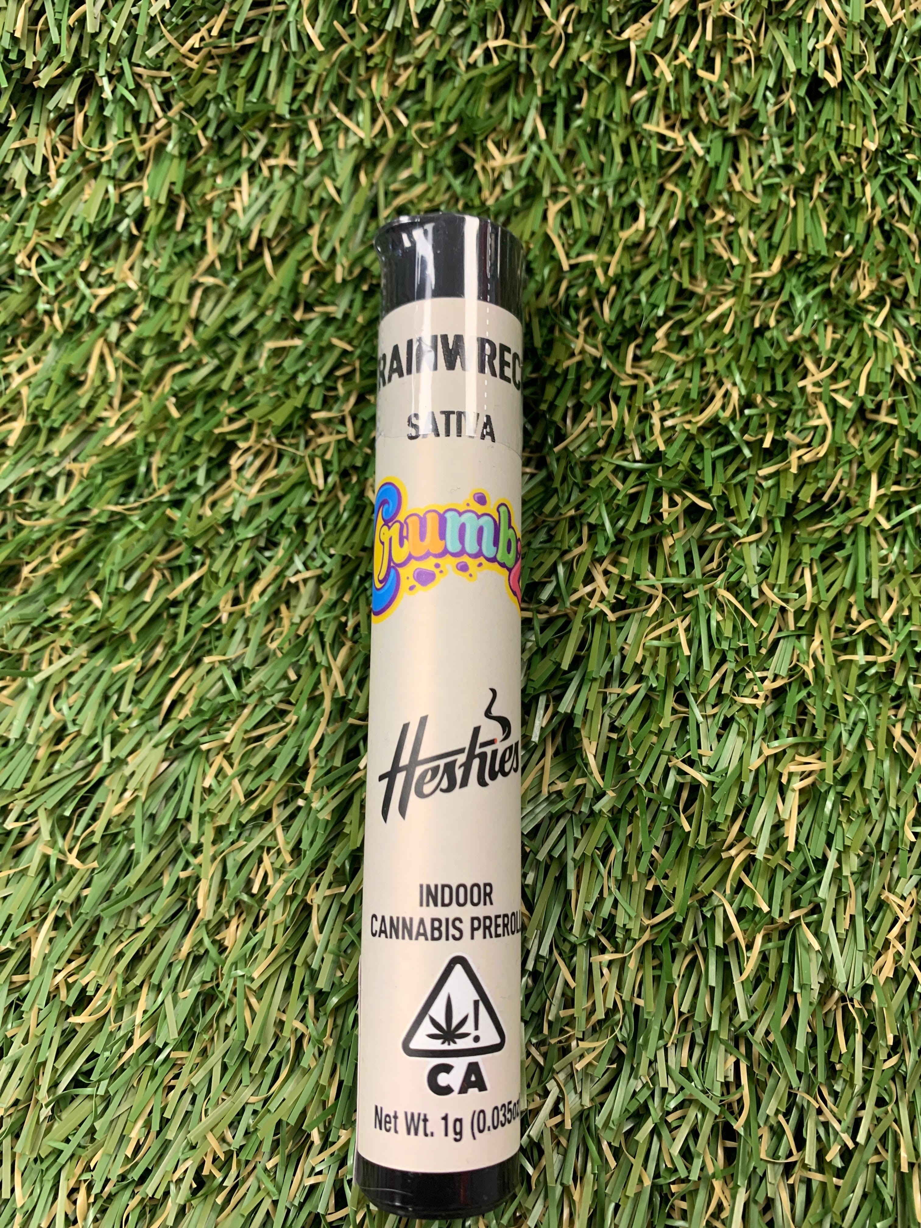 TRAINWRECK 1G PREROLL - CRUMBZ -  - $3 - Pre-Roll Flower
