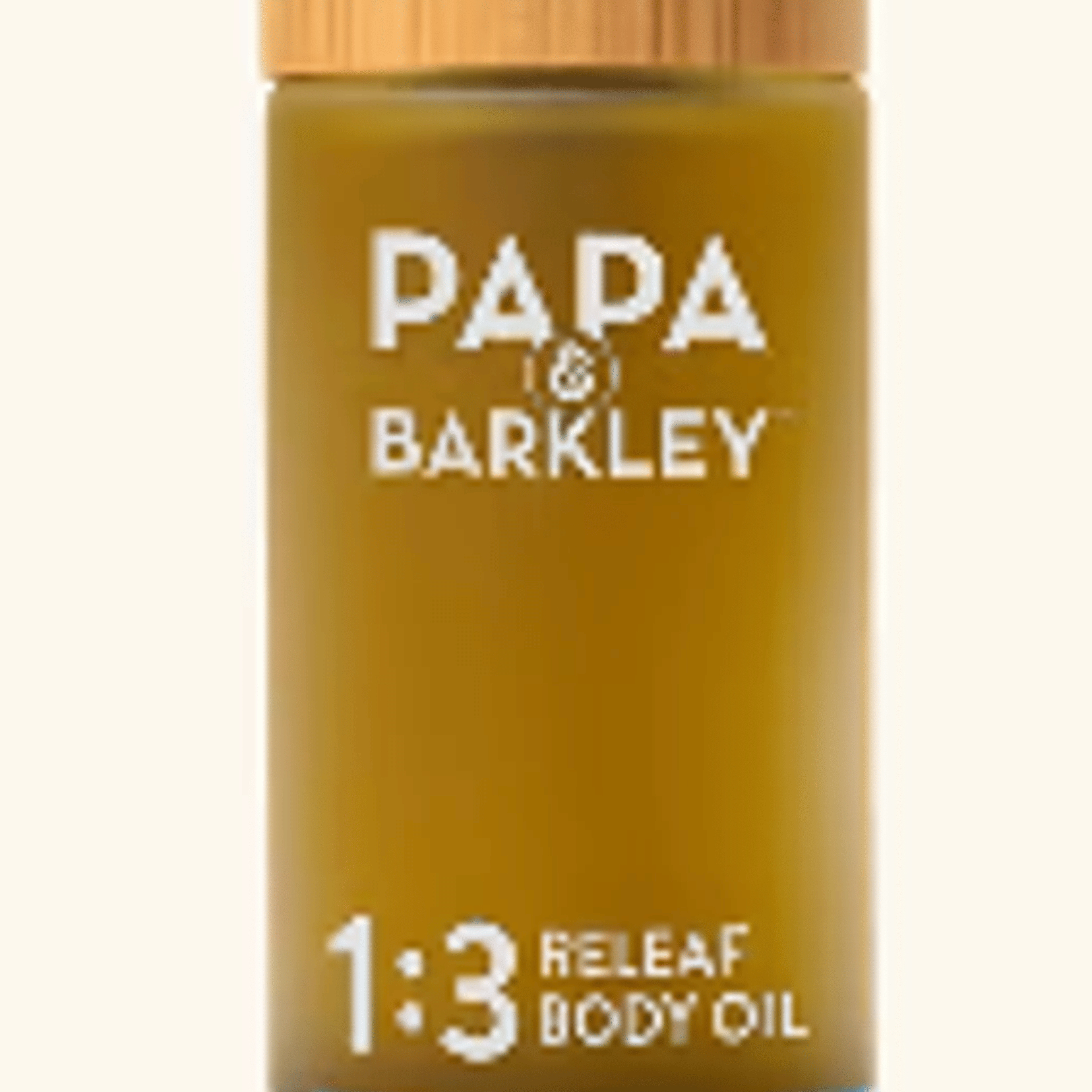 1:3 CBD/THC - Releaf Body Oil - 60ml - Papa & Barkley - - $33 - Topicals