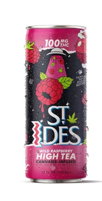 ST IDES - WILD RASPBERRY | 12OZ HIGH TEA 100MG
