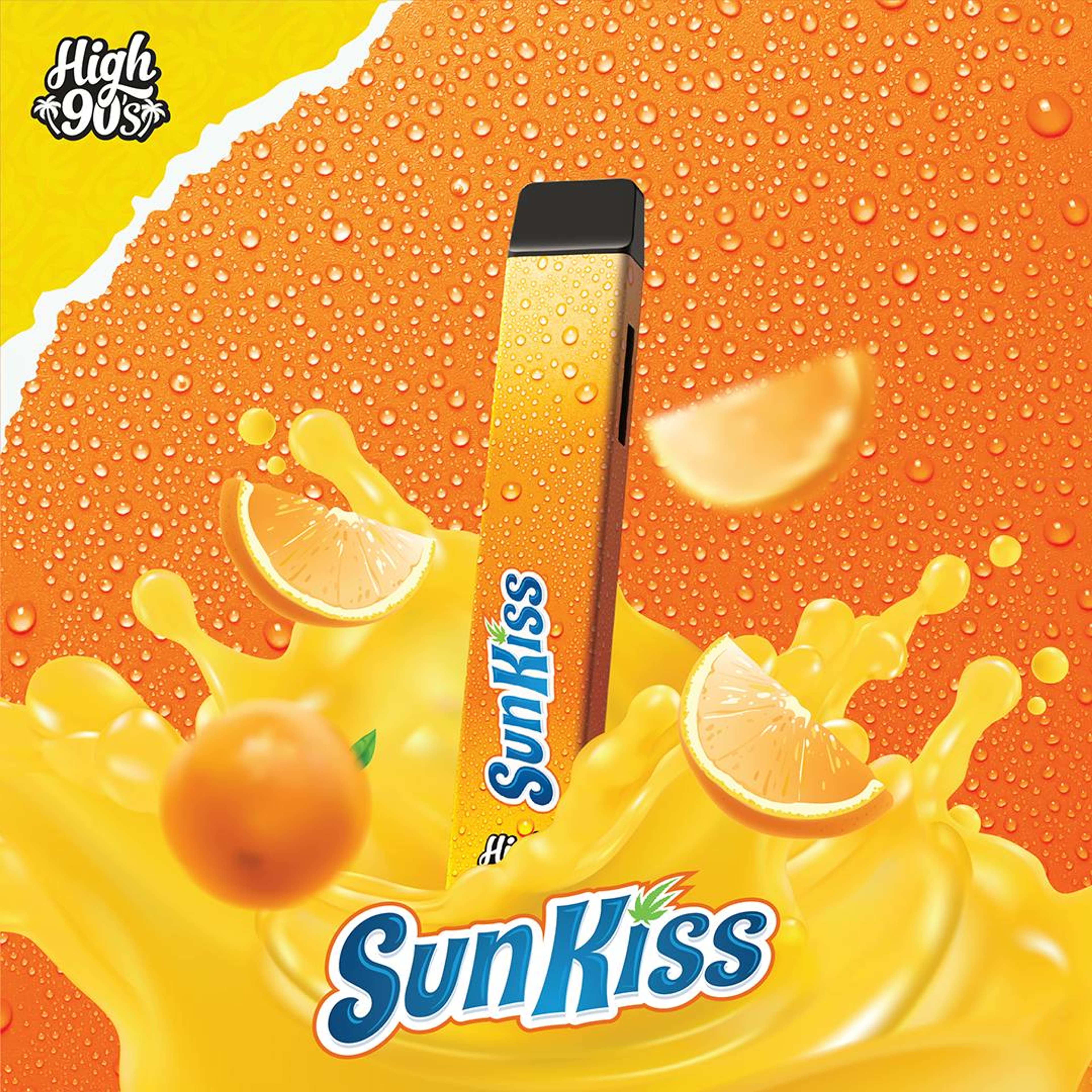 High 90s : Sun Kiss 1g All-In-One Vape - HIGH 90s - High 90s : Sun Kiss 1g All-In-One Vape - $30 - Vape Pens