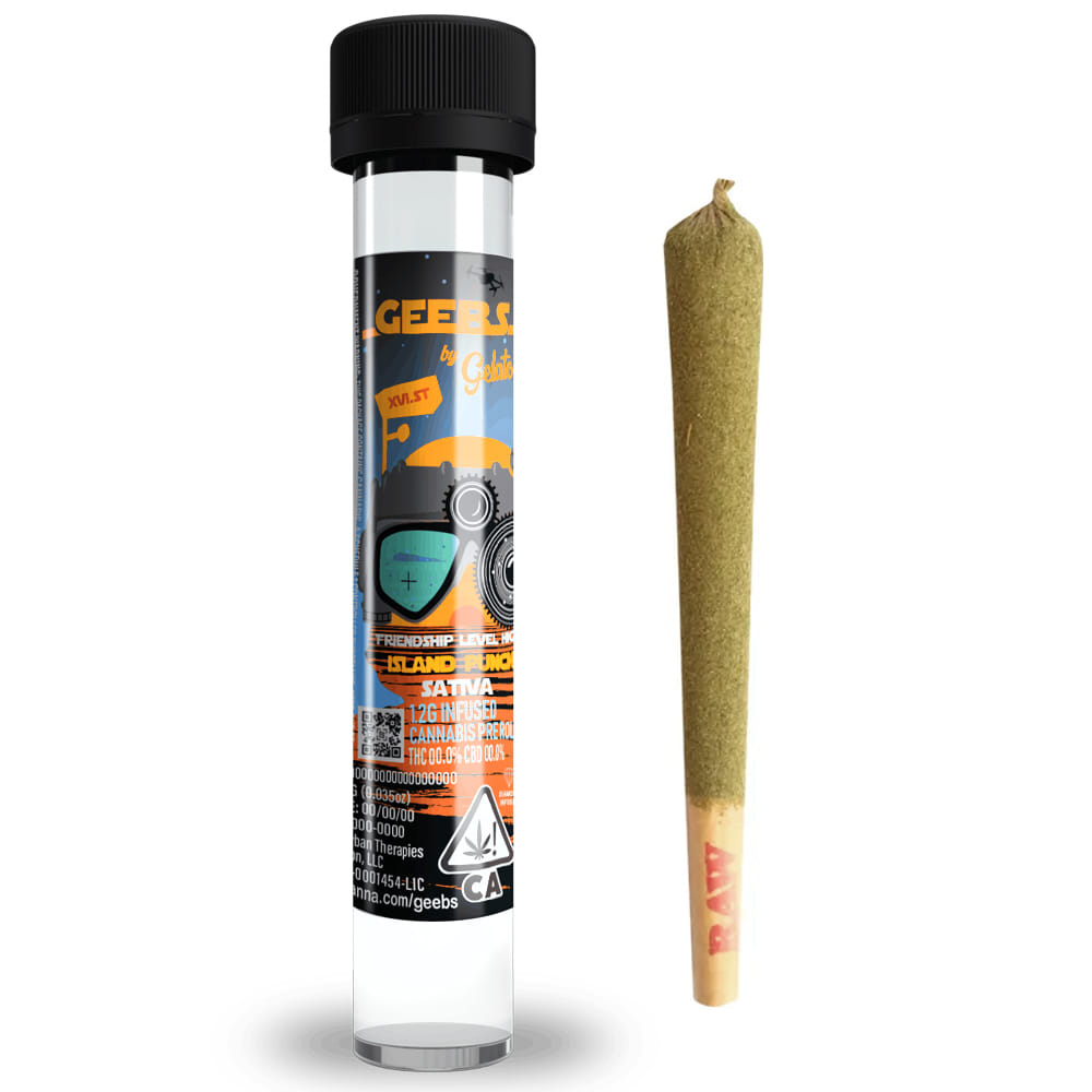 Island Punch (S) Infused Preroll - 1.2g *B2G1 EVERYDAY* - Gelato Canna Co. - Island Punch (S) - $10.99 - Pre-Rolls