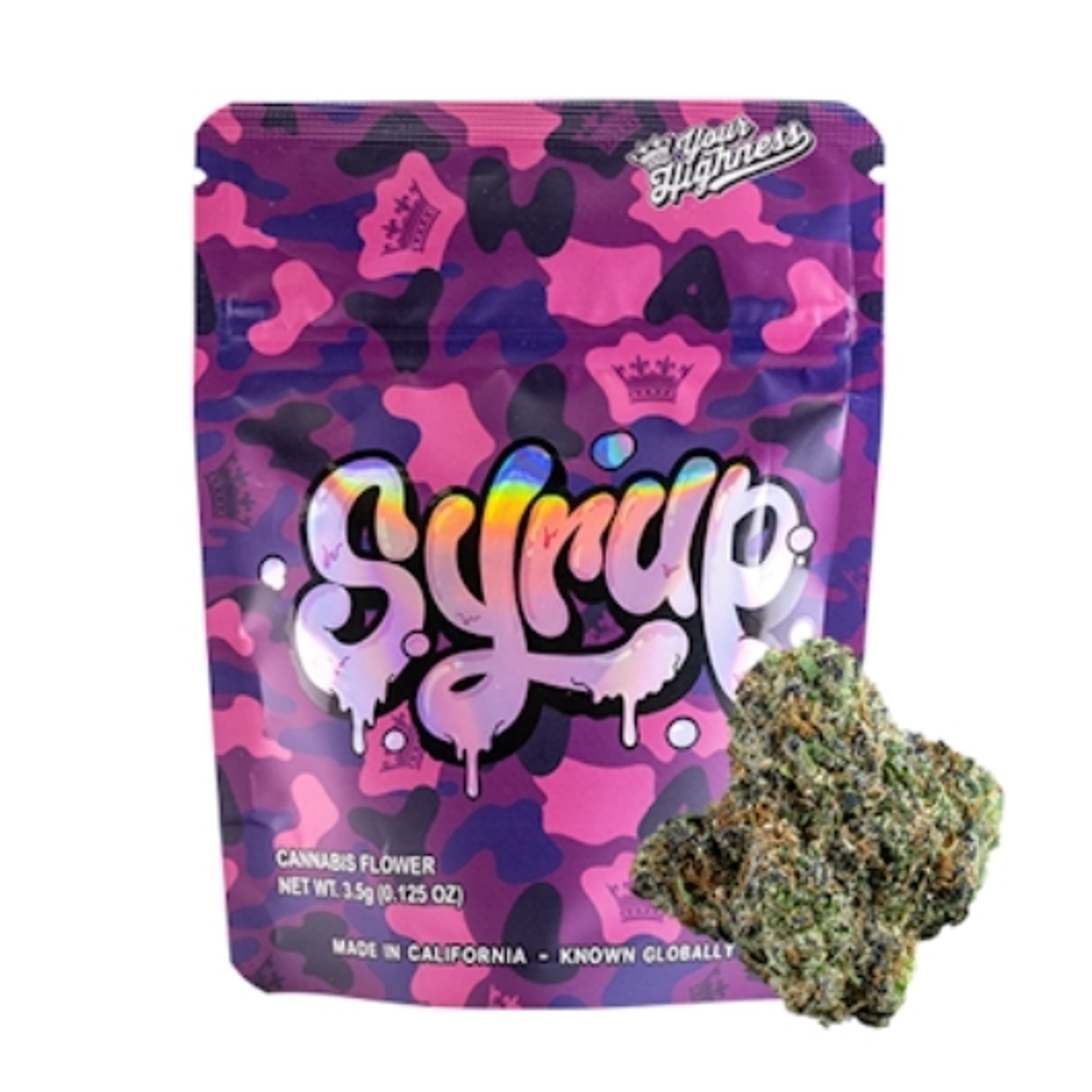 Your Highness - Bagged Flower - 3.5g - Syrup - - $25.99 - Flowers