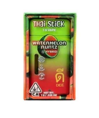 Watermelon Runtz (H) AIO - 1.2g - Dee Thai - Watermelon Runz (H) - $20.46 - Cartridges