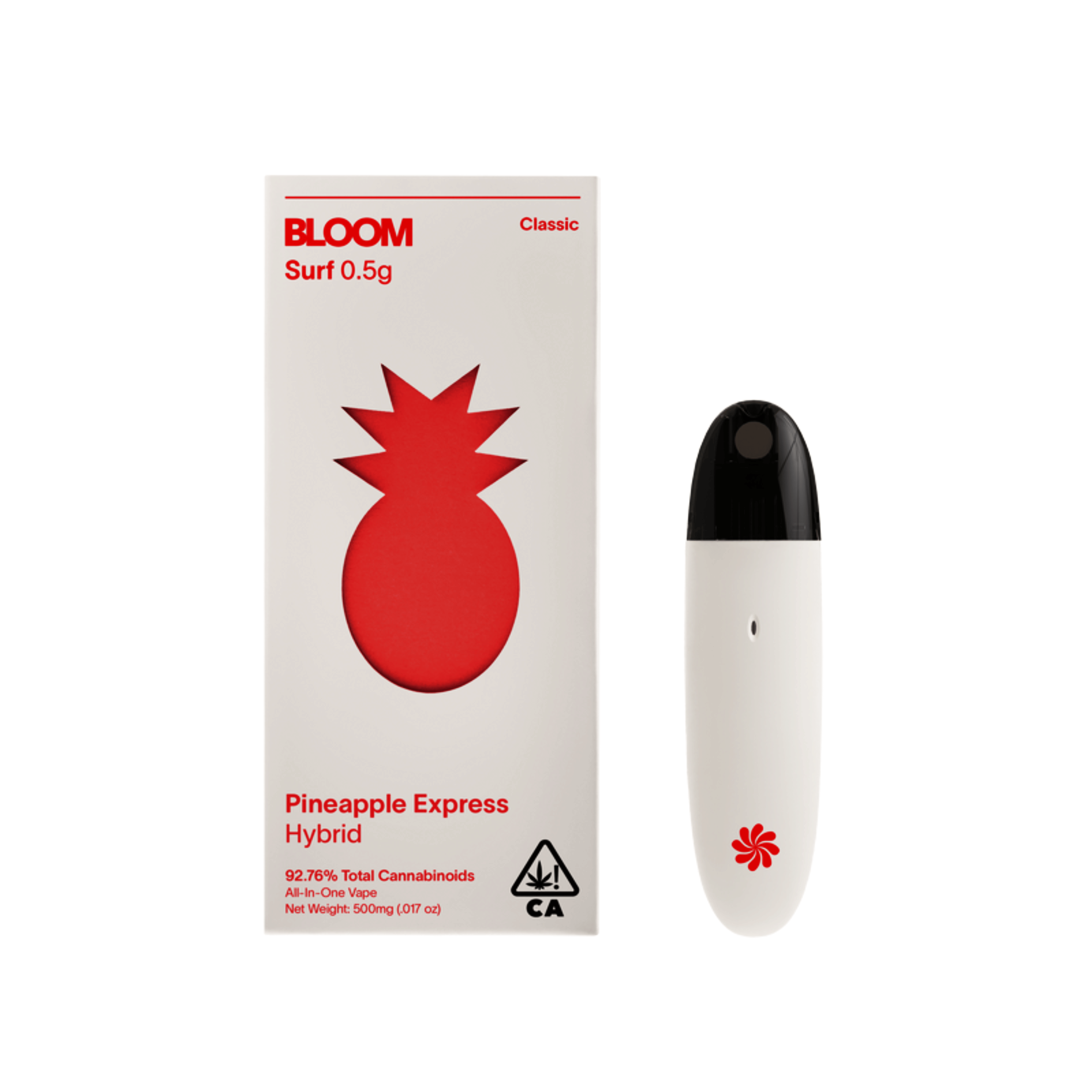 Classic Surf | Pineapple Express (S) All-in-One - .5g - Bloom - - $28 - Disposables