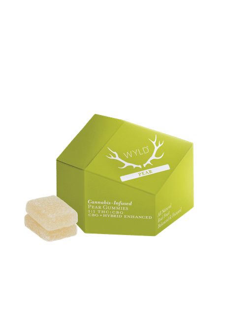 Pear 1:1 CBG Gummies