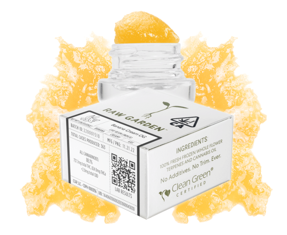 Raw Garden - Live Resin Lemon Gas 1g - Raw Garden - Raw Garden - Live Resin Lemon Gas 1g - $30 - Concentrate