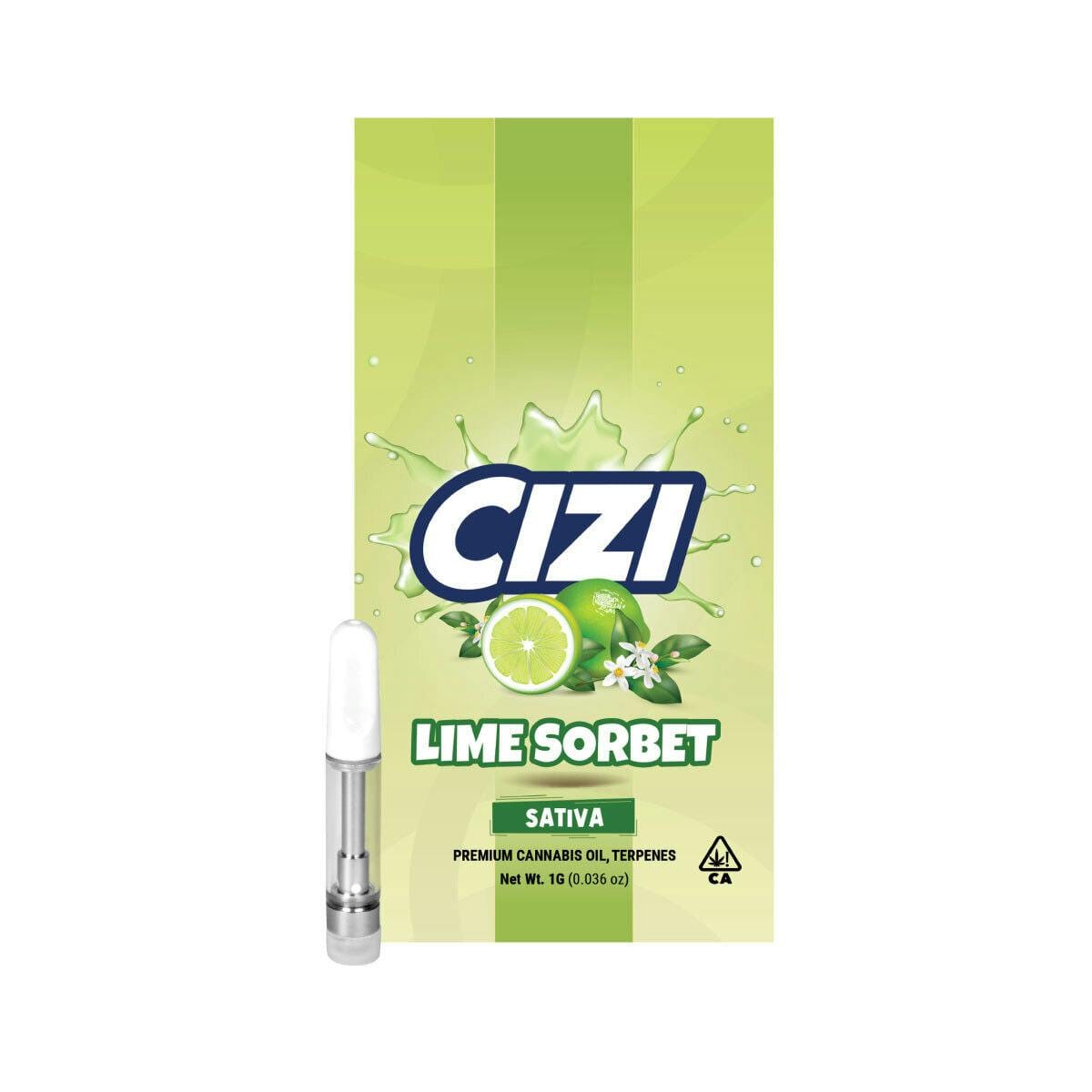 Lime Sorbet 1g Cart - Cizi -  - $14 - Cartridges