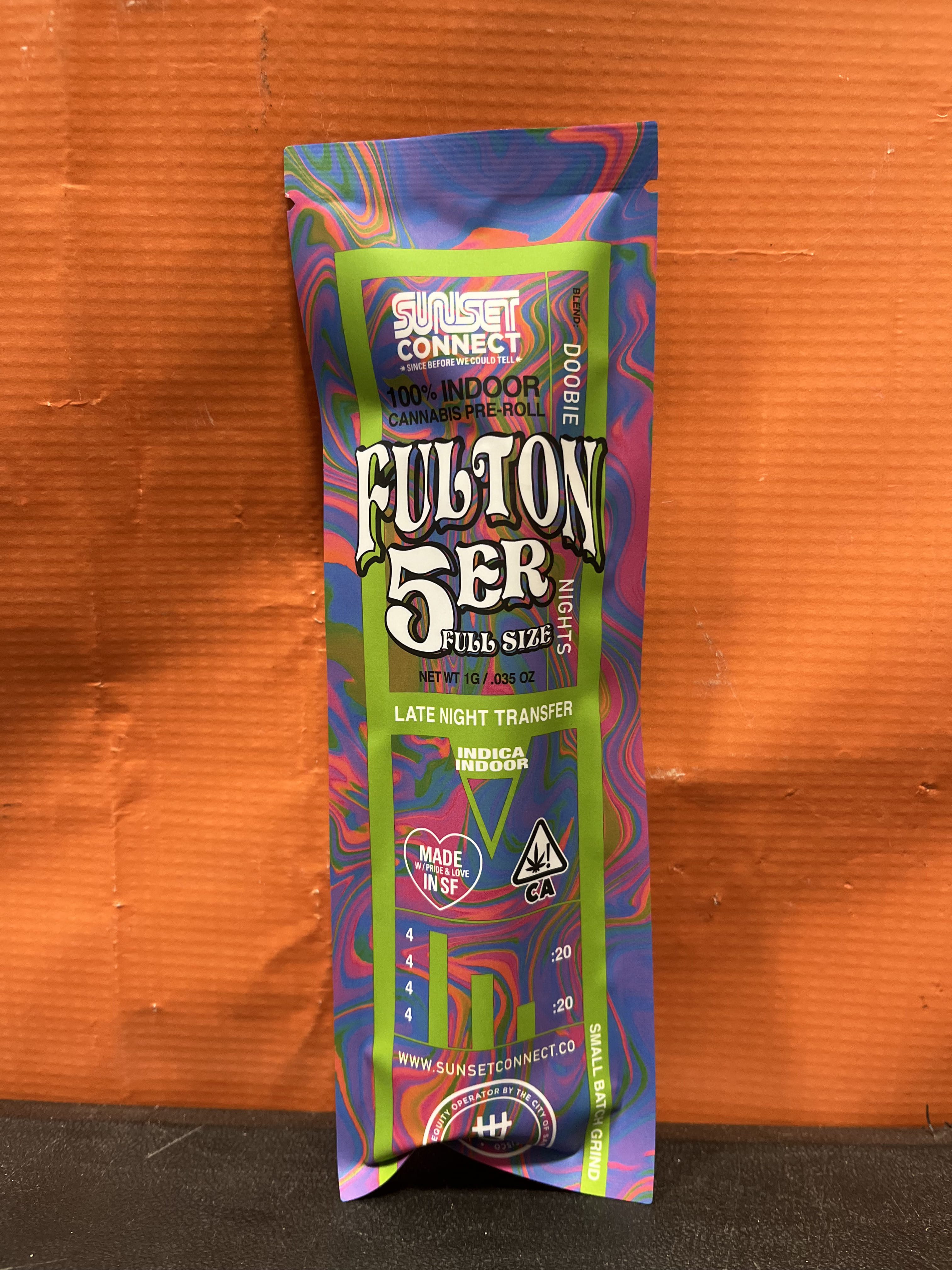 SUNSET CONNECT - Doobie Nights (I) - 1g Preroll - Sunset Connect - PR - $5 - Prerolls