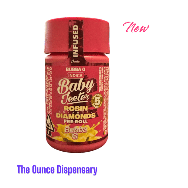 Bubba Gum 0.5G x 5 Quad Infused Baby Jeeter