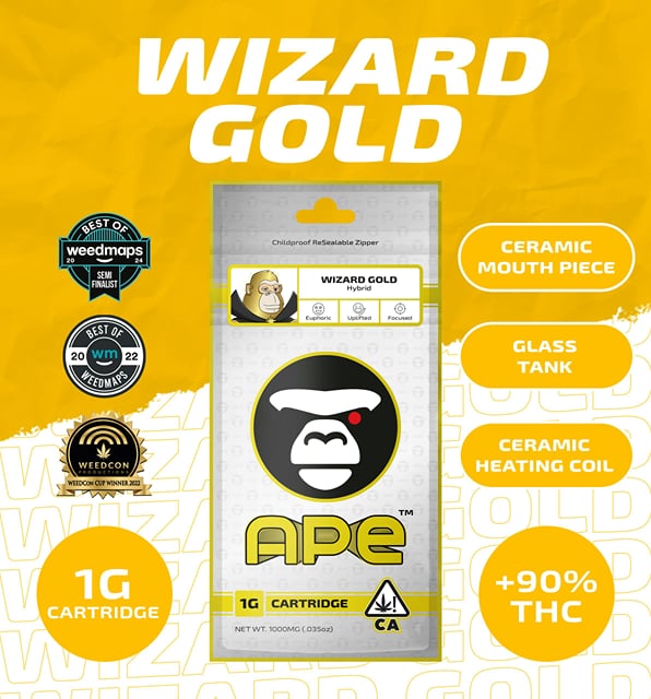 WIZARD GOLD — Sauce Cart 1000 mg.