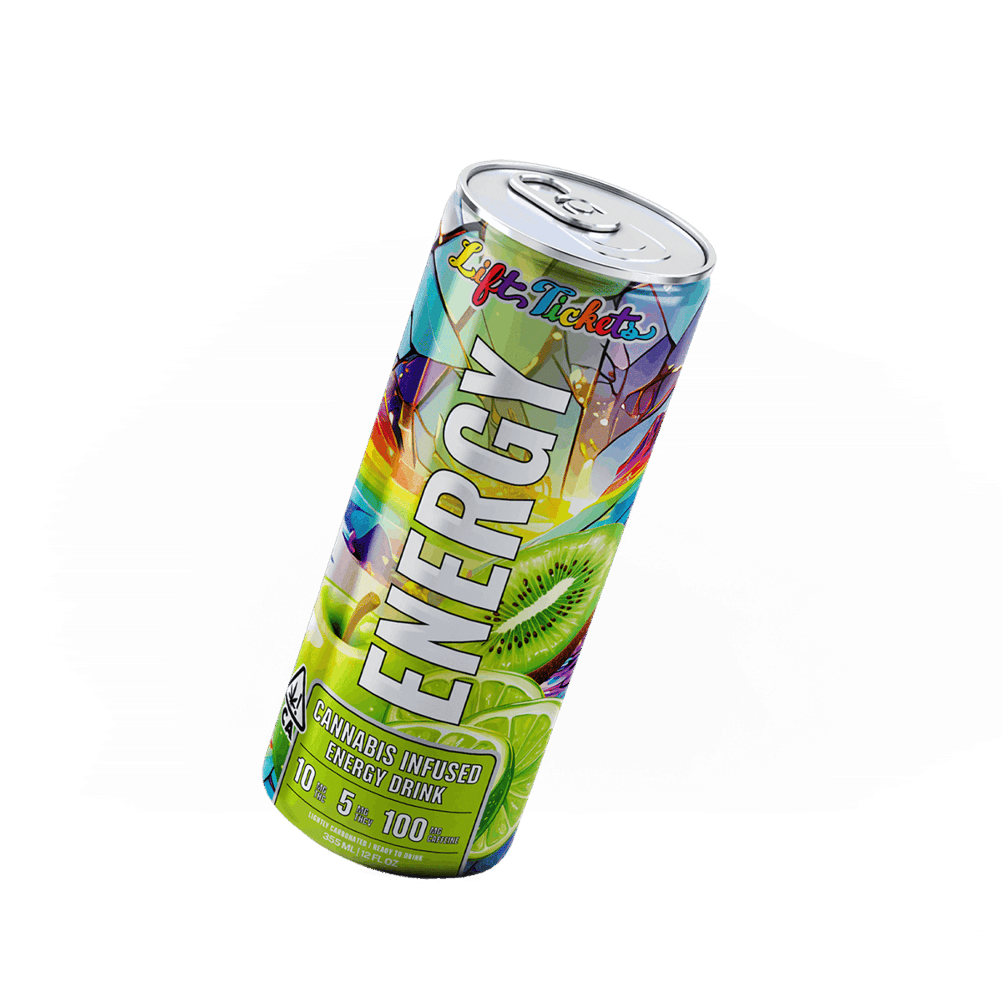 Kiwi Apple - Energy Drink - Lift Tickets - Beverage - $14.99 - Edibles