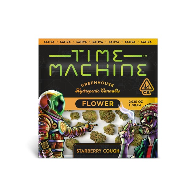 Time Machine 1g Flower - Starberry Cough