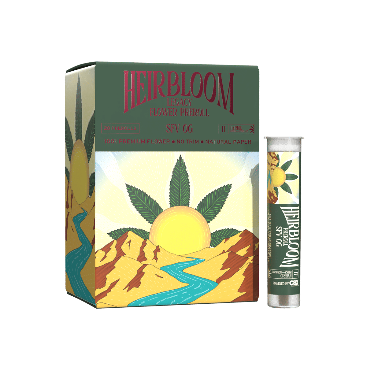 Heirbloom Legacy Flower: SFV OG
