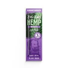 OG Purp 2 Hemp Wraps - Zig Zag -  - $1.82 - Accessories