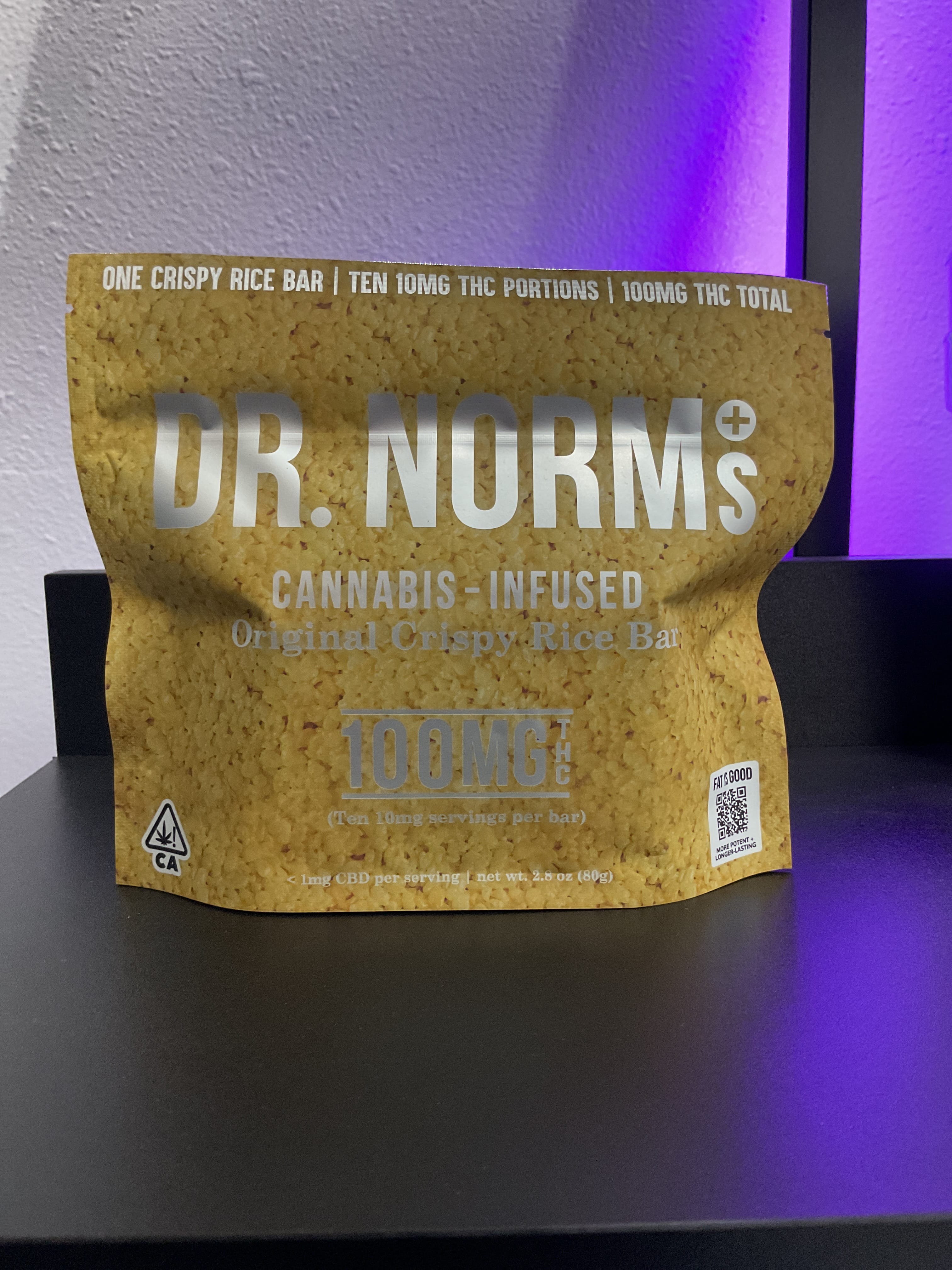 Dr. Norm's- 100mg RKT Original - Dr. Norm's - Dr Norms Original RKT - $20 - Edibles