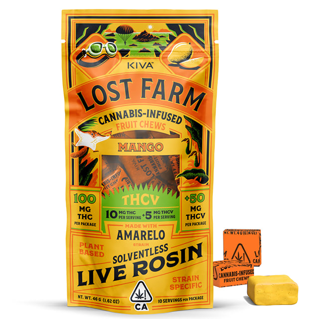 Kiva: Mango Fruit Chews - Lost Farm