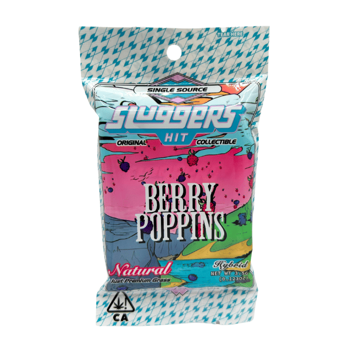 Sluggers - Preroll - | .7gx5pk - Naturals - Berry Poppins, Natura - Sluggers Hit -  - $40 - Pre-Rolls