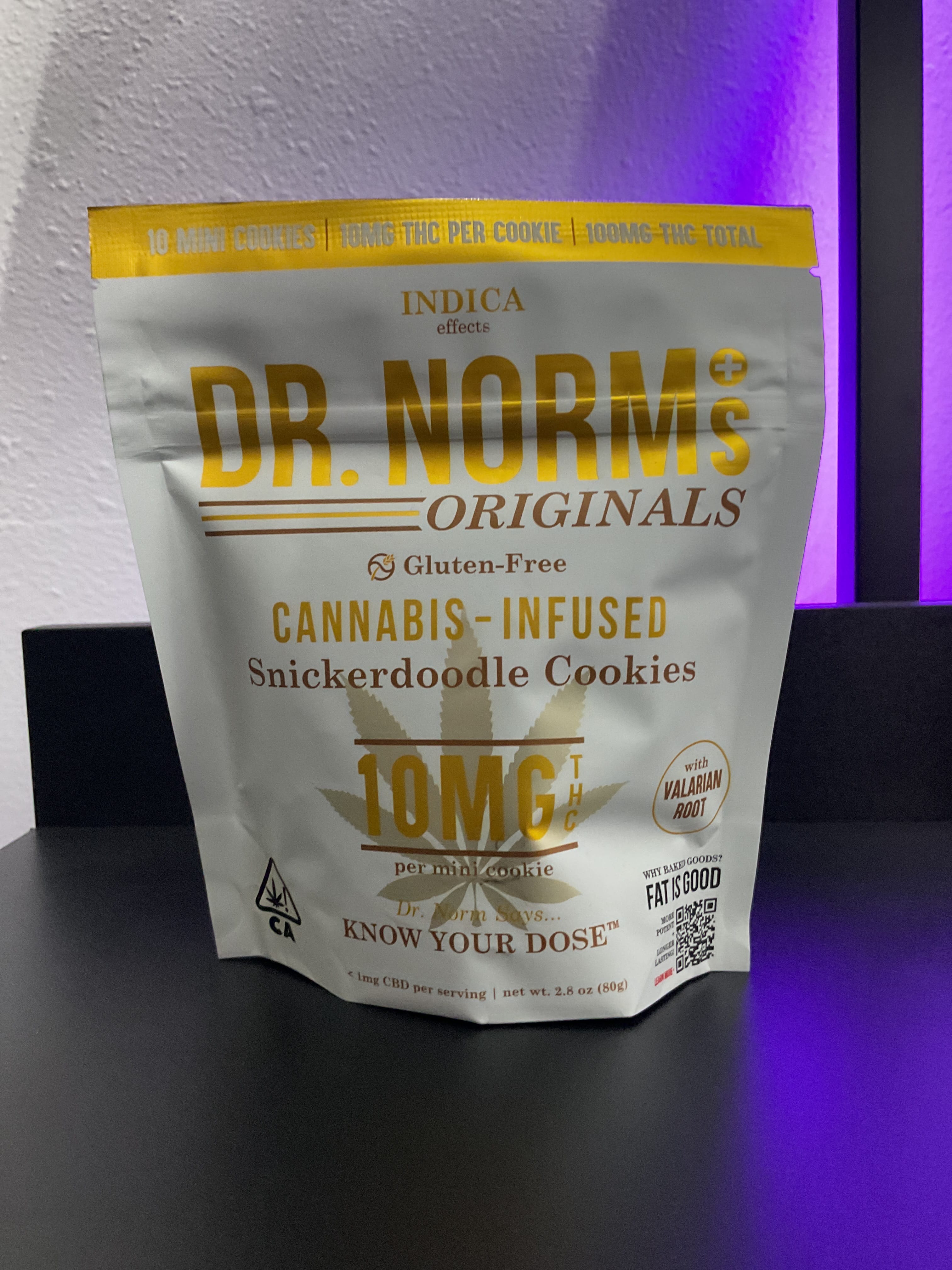 Dr. Norm's- 100mg Snickerdoodle - Dr. Norm's - Dr. Norm's- 100mg Snickerdoodle - $17 - Edibles