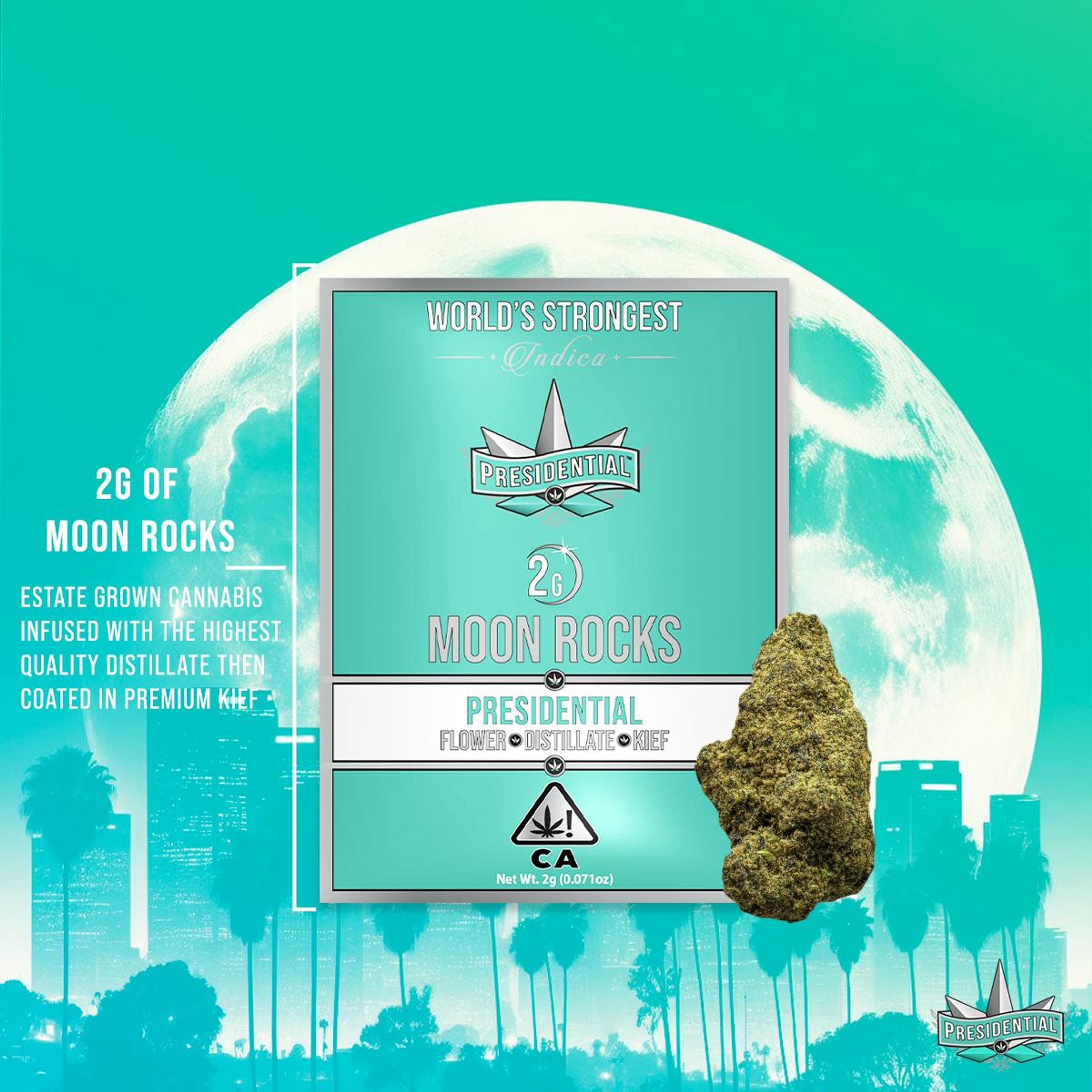 Presidential | Moon Rocks Presidential - 2g - Presidential - - $36 - Flower