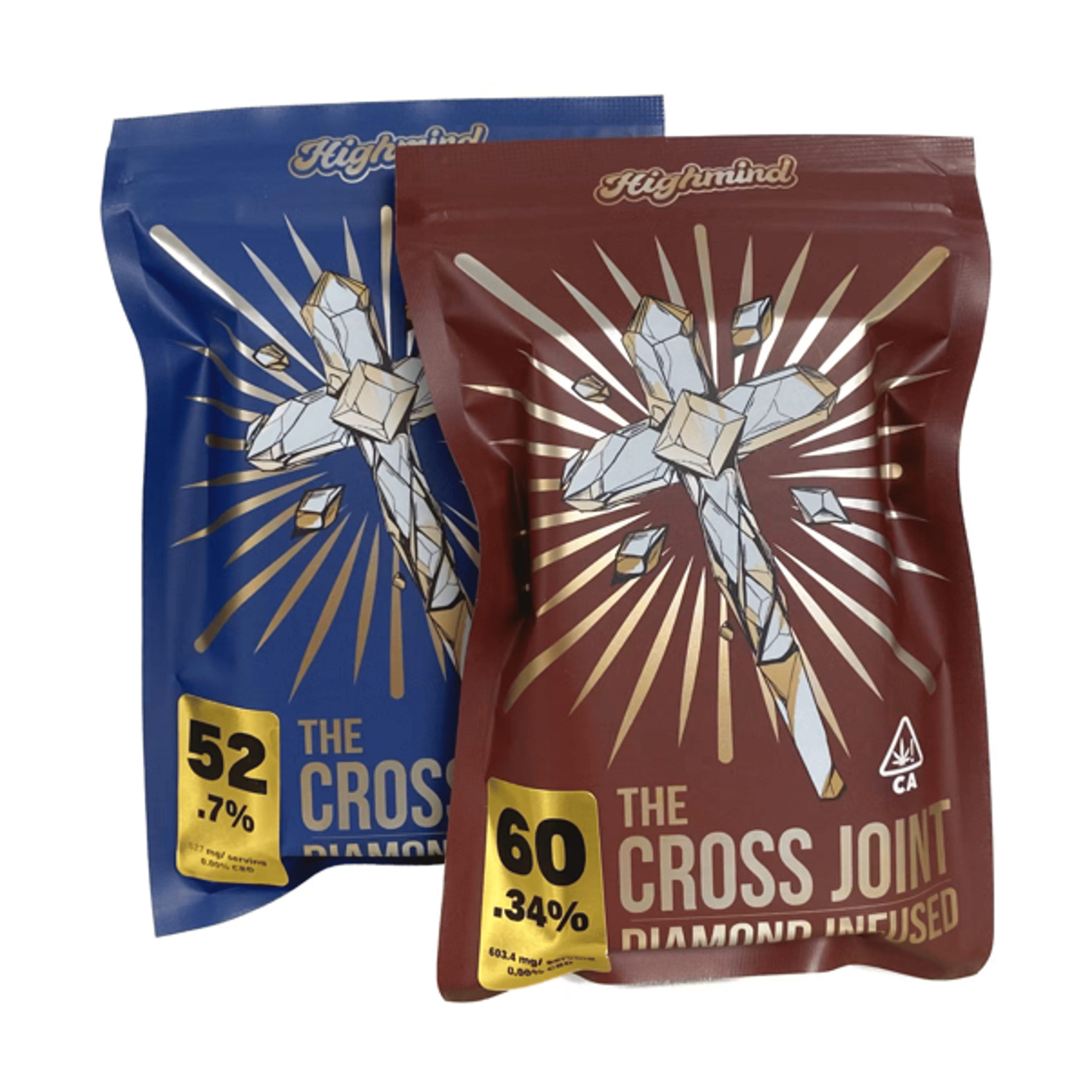 High Mind Cross Joint: Bubble Runtz | Diamond Infused Pre-Roll - 2g - Highmind - - $32.50 - Infused Pre-Rolls