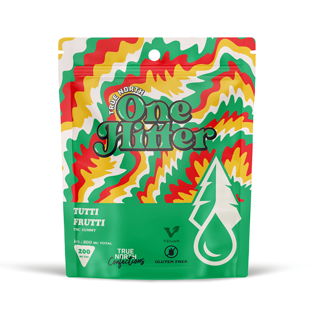 One Hitter Single Gummy 200mg - Tutti Frutti