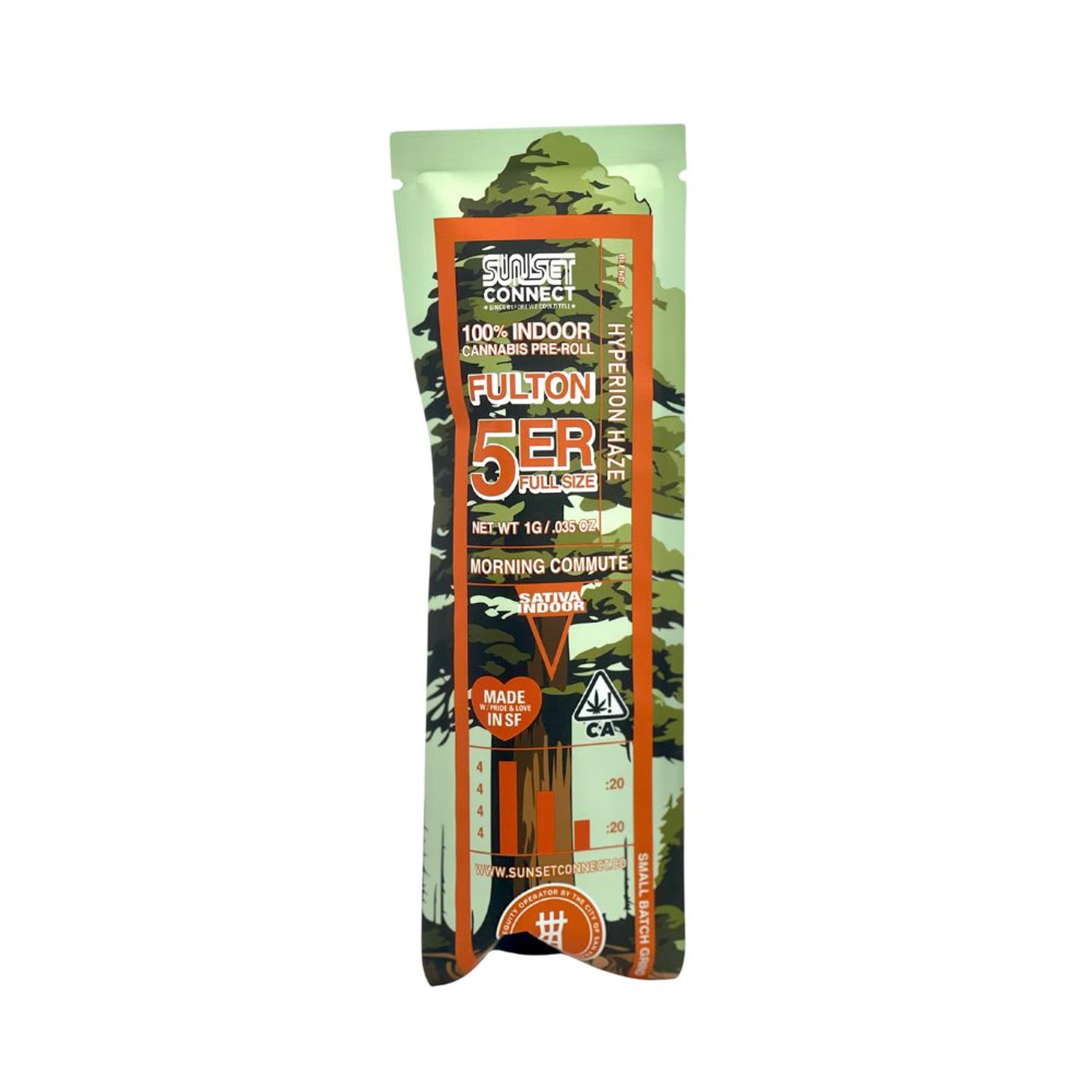 Hyperion Haze - 1g Preroll - Sunset Connect - 1g Sativa Preroll - $5 - Pre-Rolls