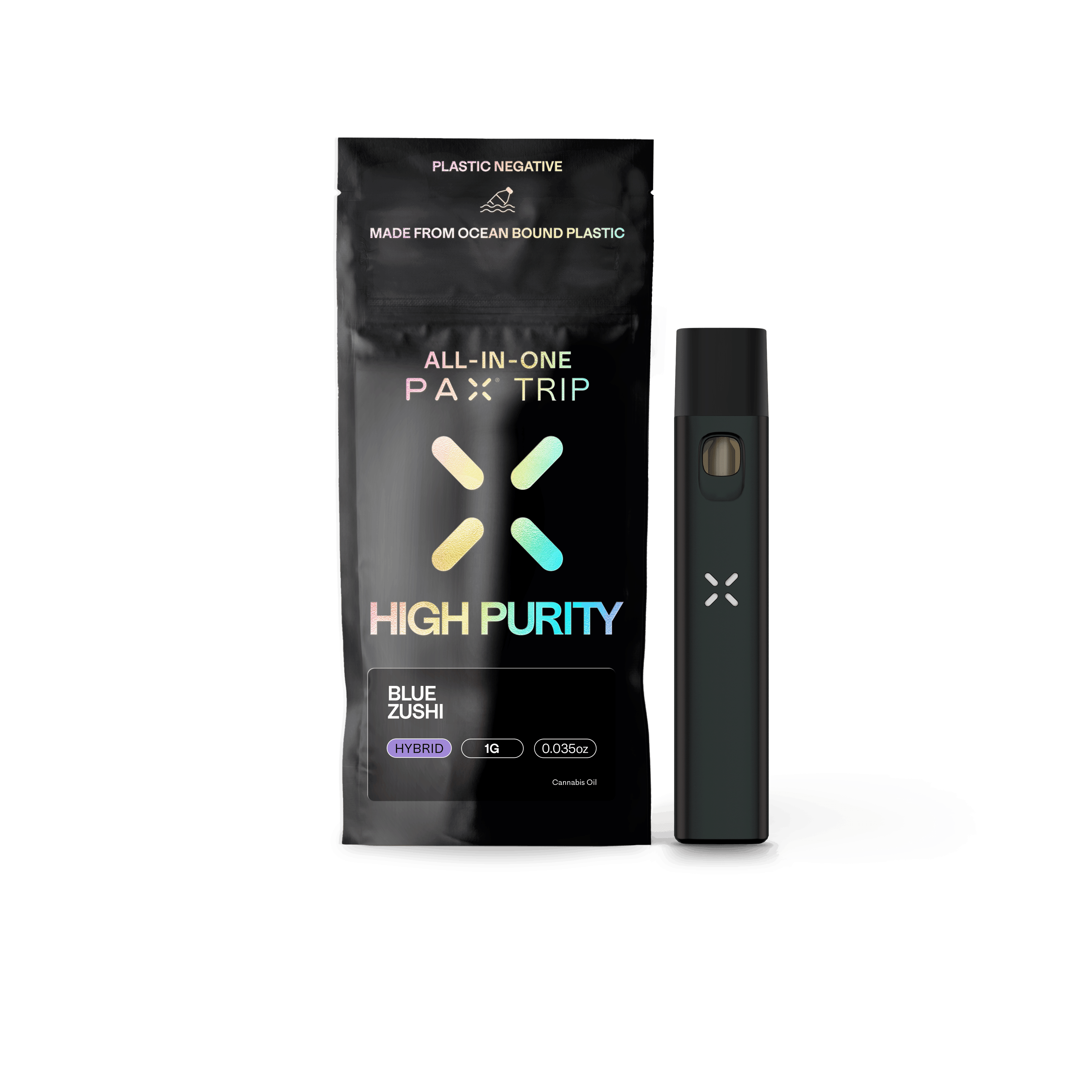 PAX - Blue Zushi (H) - 1g AIO High Purity Vape - Pax - Vape - $40 - Vapes