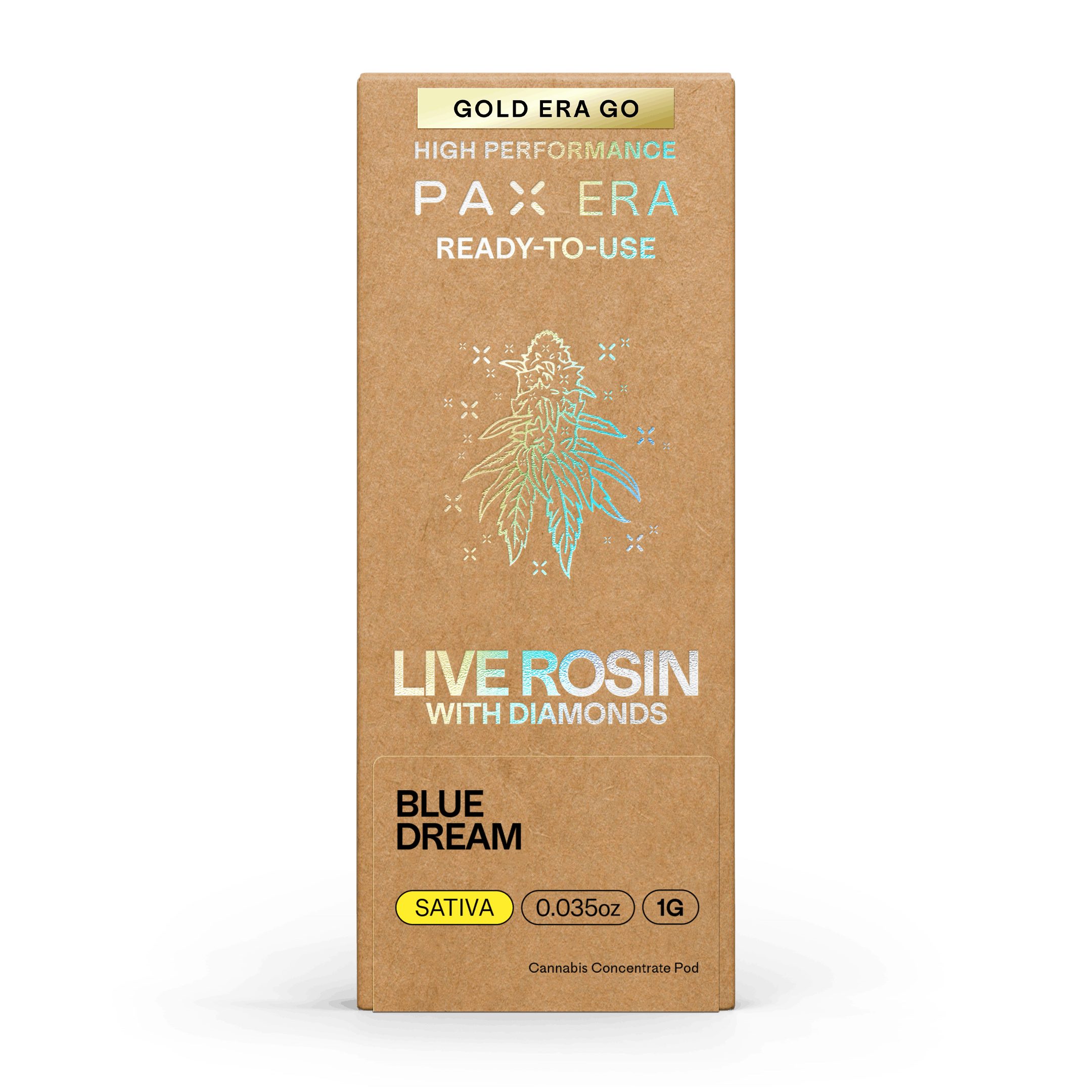 Ready to Use - Live Rosin with Diamonds Blue Dream 1g - PAX -  - $50 - Vape Pens