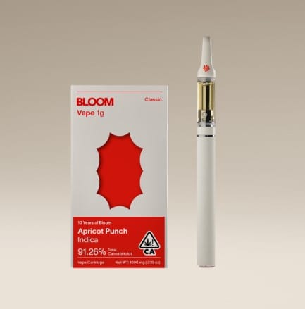$39.55 Apricot Punch 1g Cartridge - BLOOM -  - $28.49 - Vaporizers