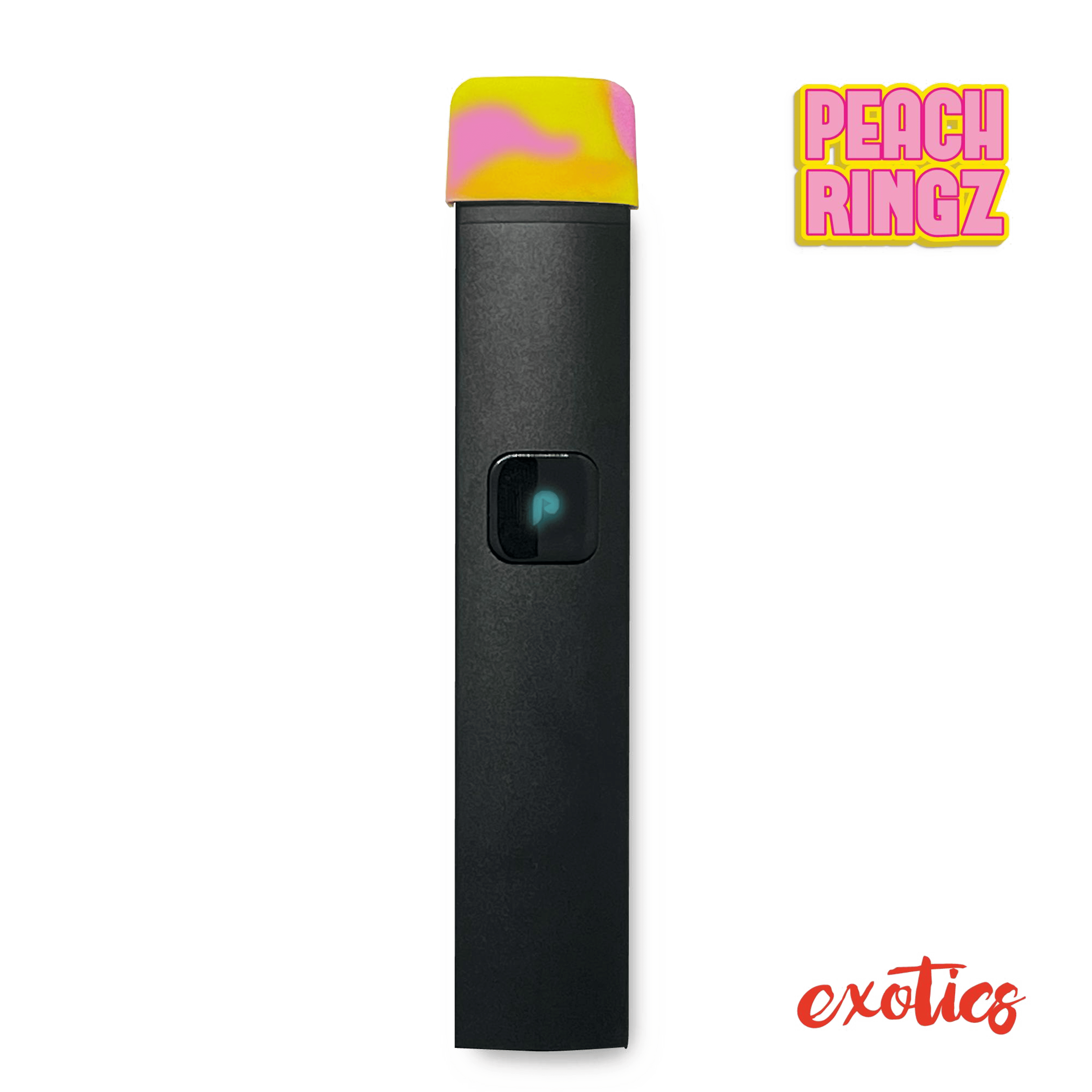 EXOTICS: Peach Ringz - Disposable - PLUGplay - One Gram - $47.99 - Disposable Vape (All-In-One, Battery Built-In)