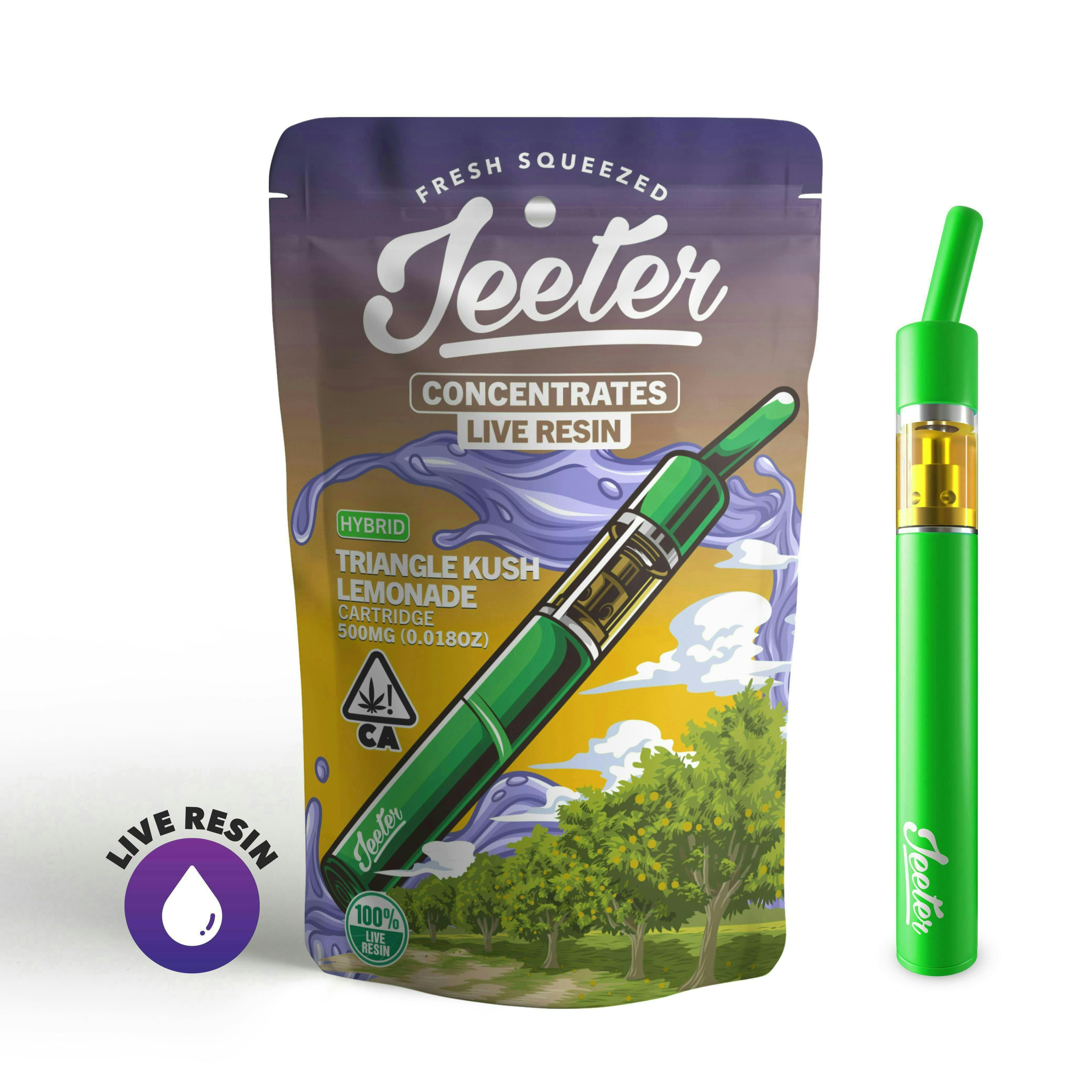 Triangle Kush Juice Disposable Live Resin Straw - - Jeeter - - $28.81 - Vapes