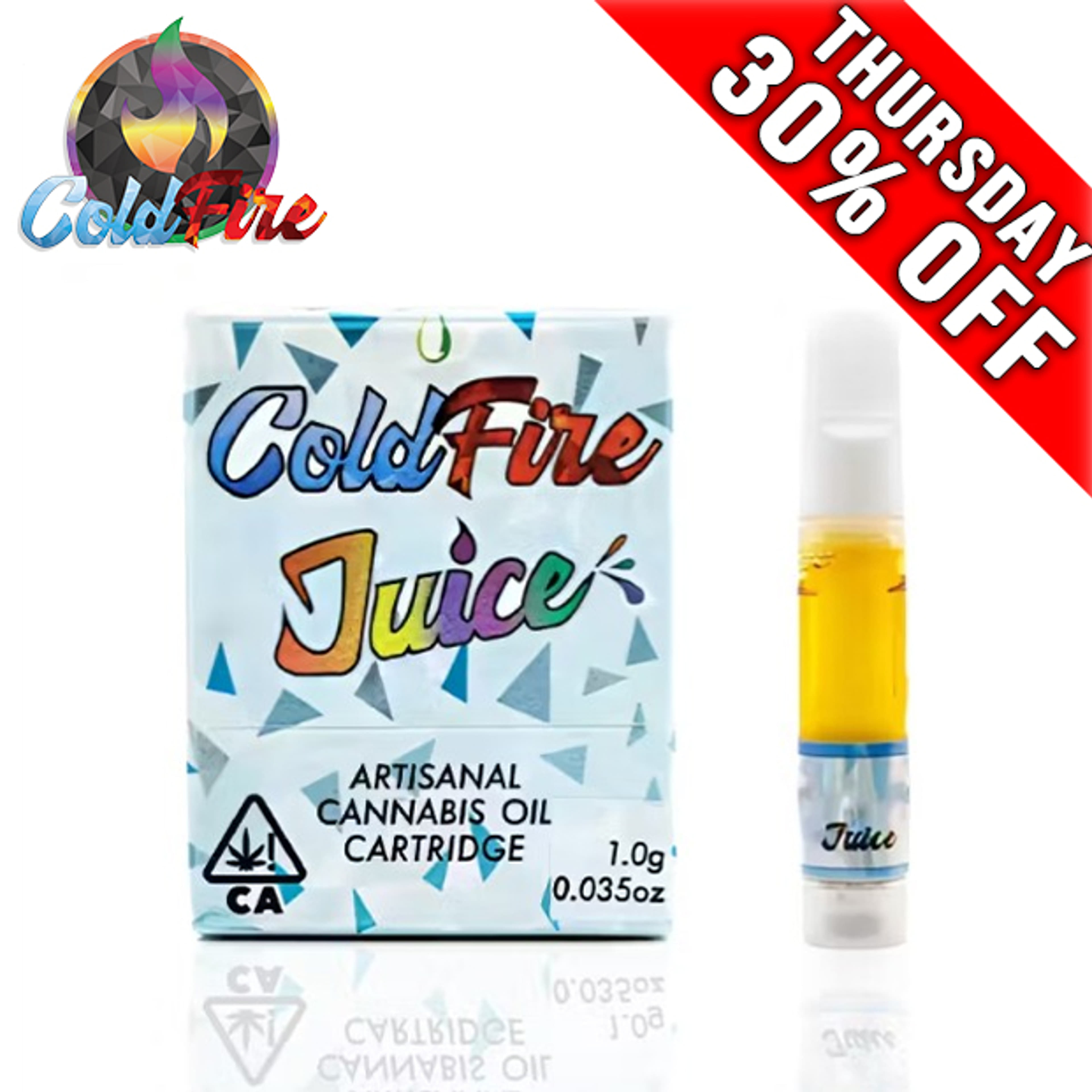ColdFire x Lumpys - Ben N Berry's - Cured Resin Juice Cart - 1g - ColdFire Extracts - ben n berry - $46.99 - Vapes