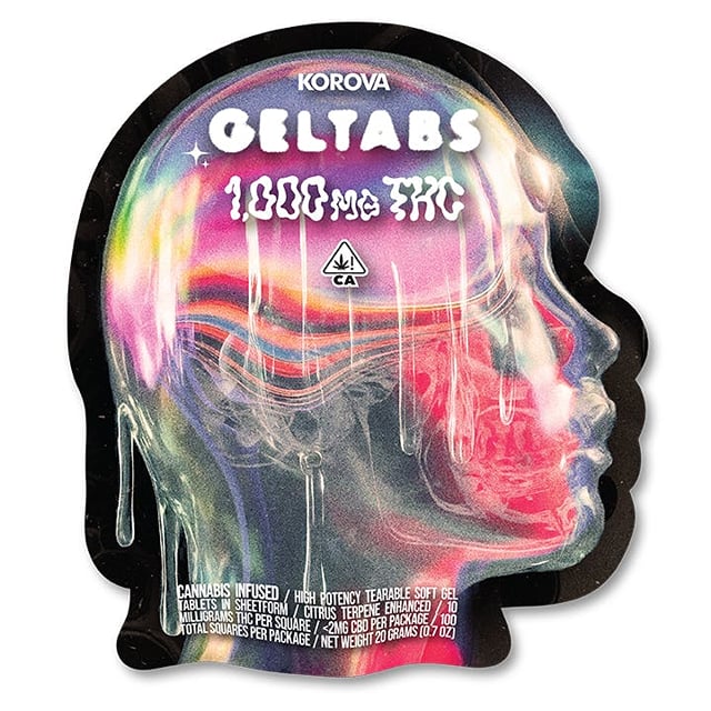 GELTABS 1,000mg THC Gummy