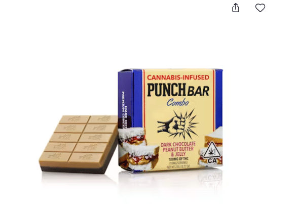 Peanut Butter Jelly Dark Chocolate - PunchBar Combo
