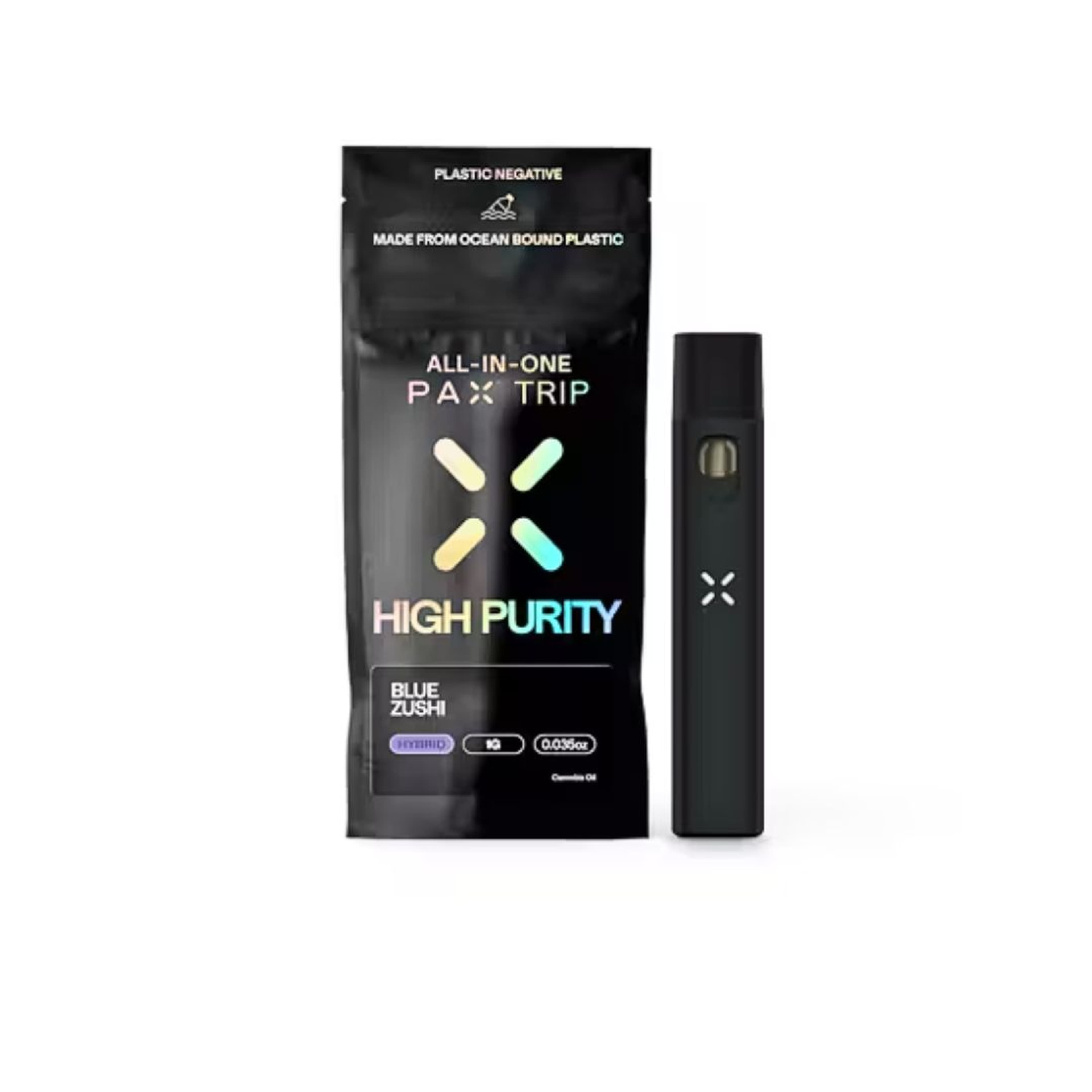 Blue Zushi High Purity AIO 1g - Pax - - $26.74 - Vapes
